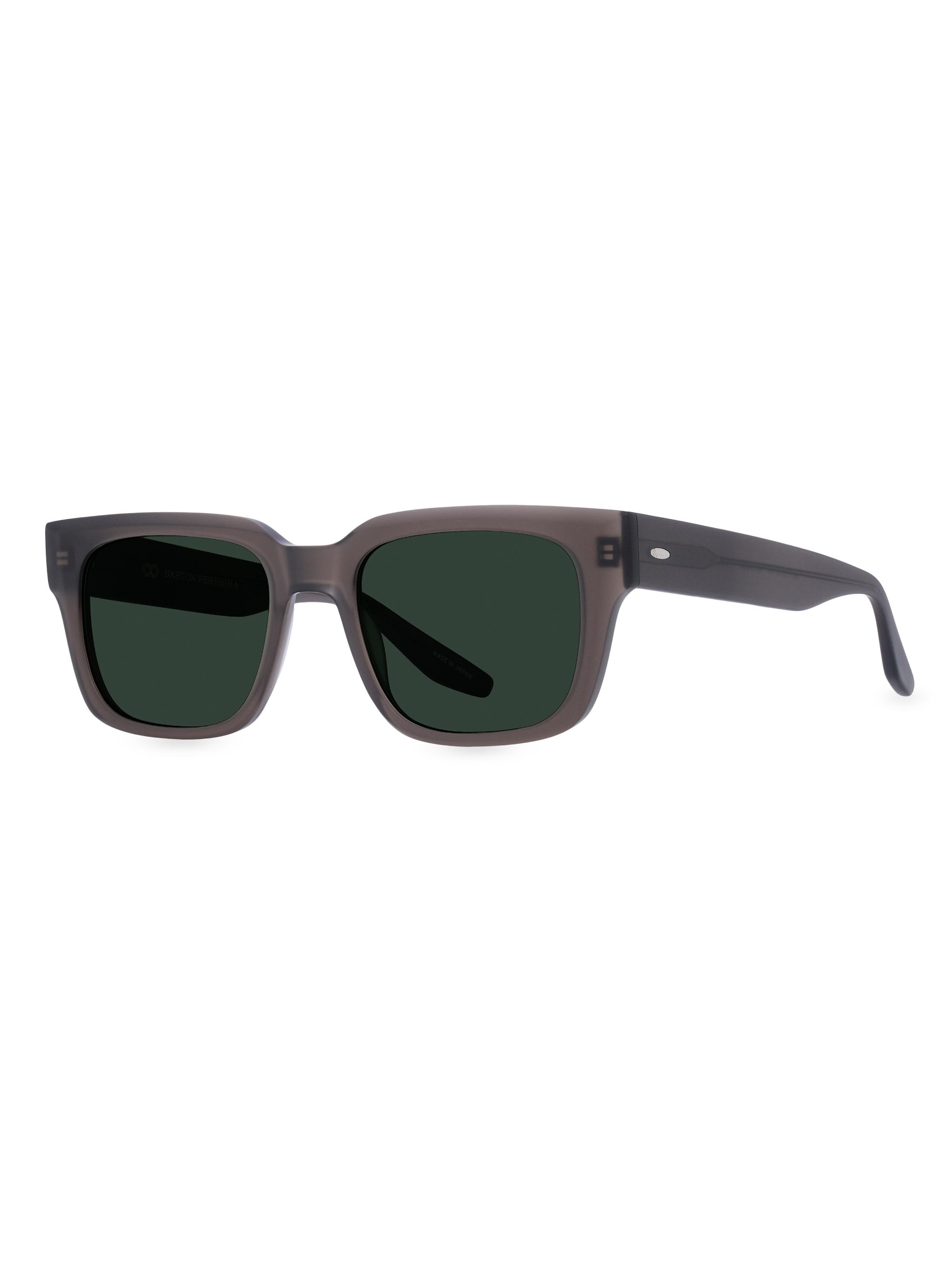 Barton Perreira Men's Zander 52MM Square Sunglasses - Matte Dusk Green | Thumbnail 4