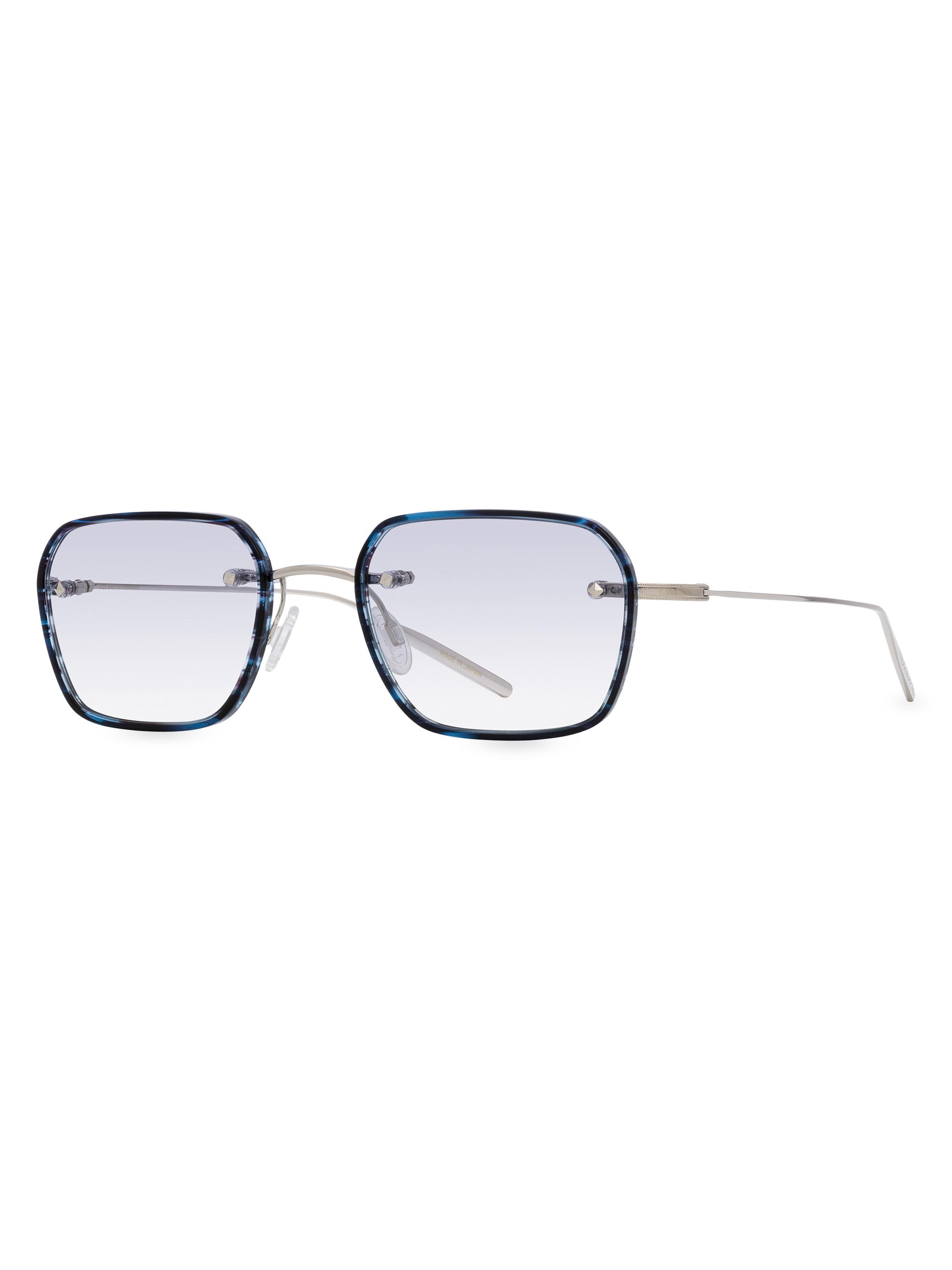 Barton Perreira Men's Rimless Louie 49MM Rectangular Sunglasses - Gold Absinthe Chai