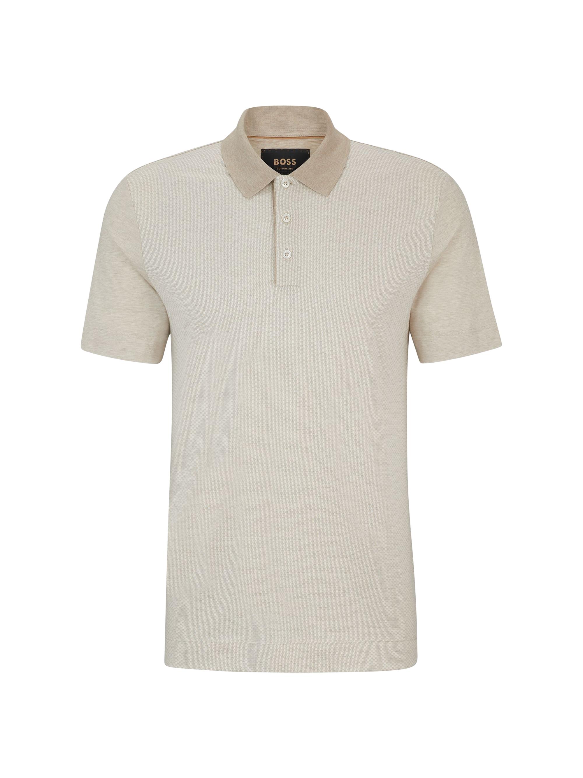 BOSS Men's Regular-Fit Polo T-Shirt - Beige