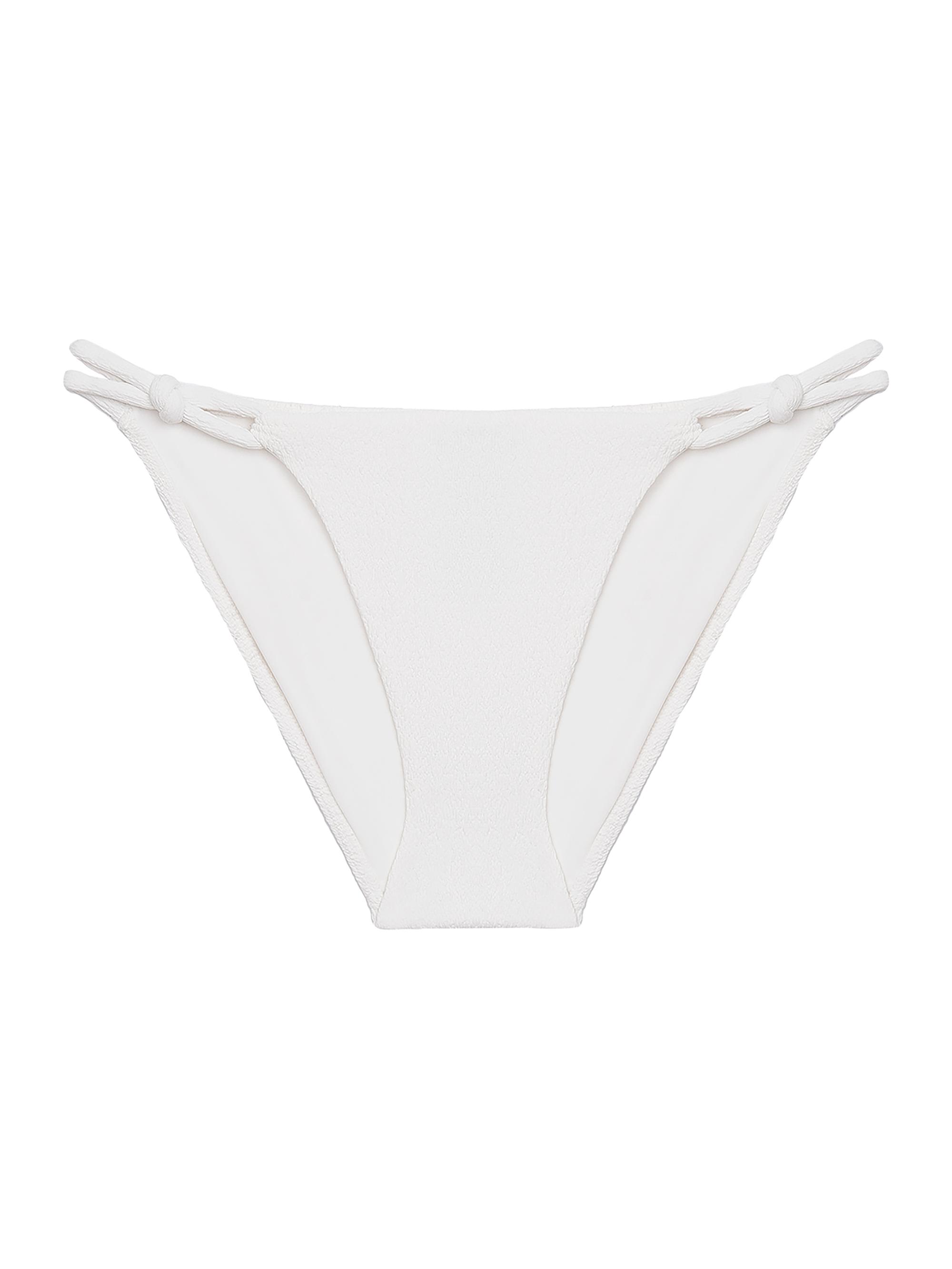 ViX by Paula Hermanny Women's Firenze Edie Knot Bikini Bottom - White