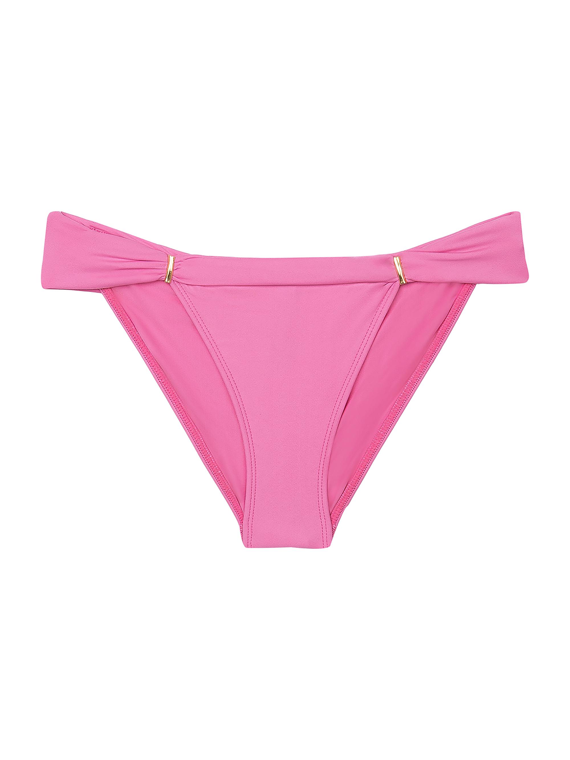 ViX by Paula Hermanny Women's Solid Bia Tube Seamless Bikini Bottom - Pink