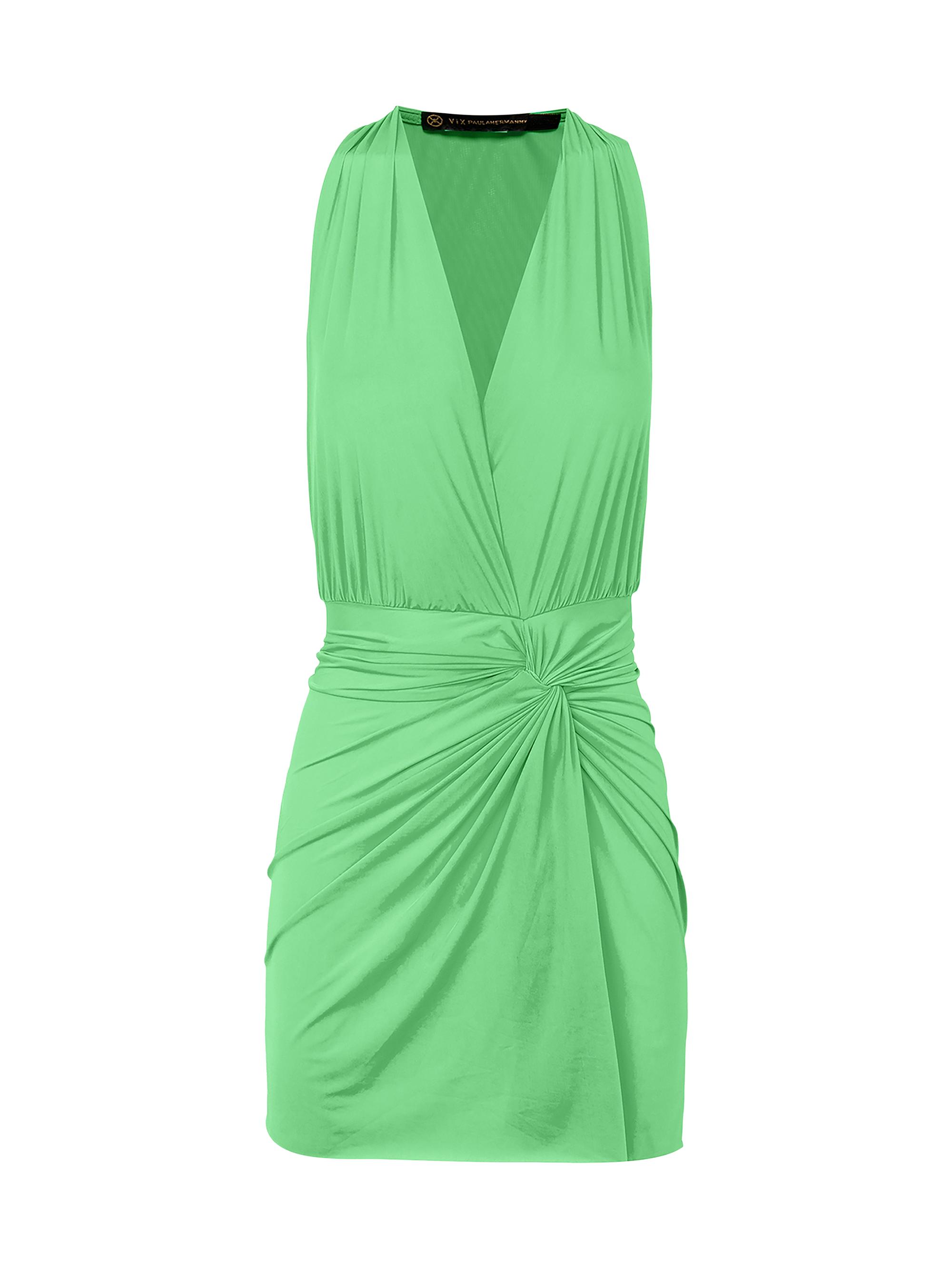 ViX by Paula Hermanny Women's Seaside Karina Sleeveless Cover-Up - Light Green