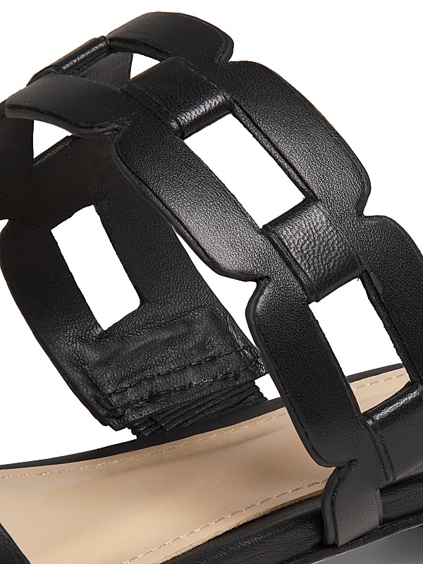 Shop 22élevé Chain-Link Metallic Leather Sandals | Saks Shop 22élevé Chain-Link Metallic Leather Sandals | Saks