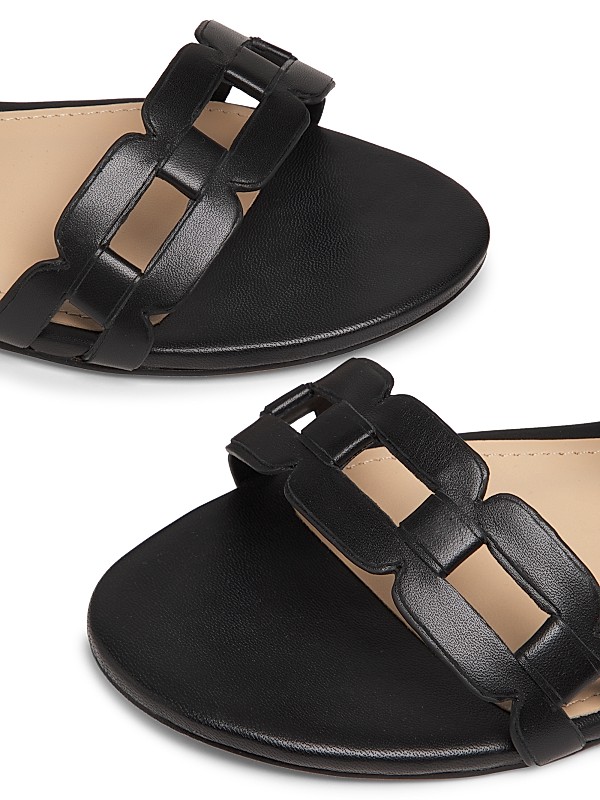 Shop 22élevé Chain-Link Metallic Leather Sandals | Saks Shop 22élevé Chain-Link Metallic Leather Sandals | Saks
