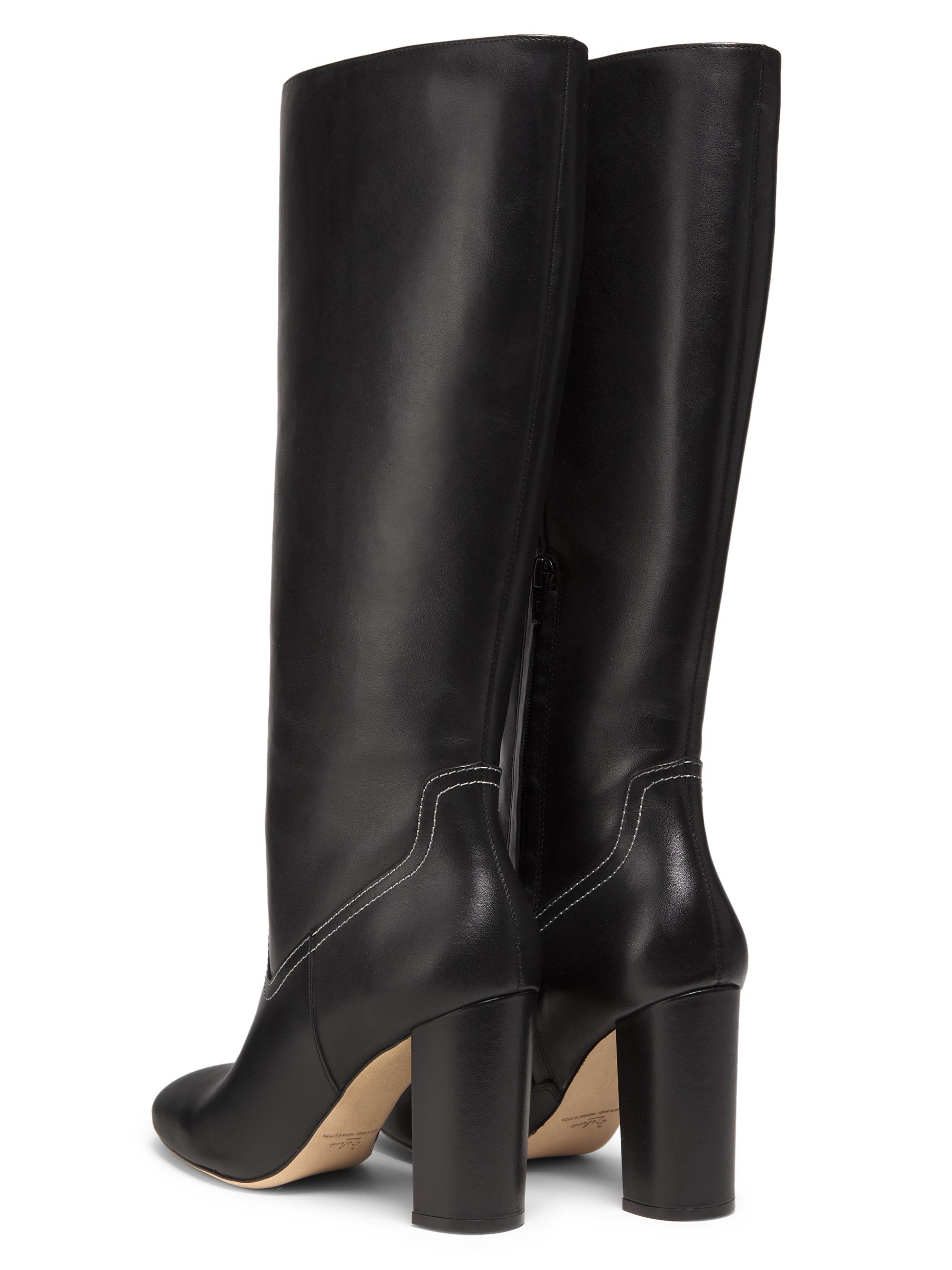 22élevé 90MM Contrast-Stitch Leather Boots | Saks Fifth Avenue