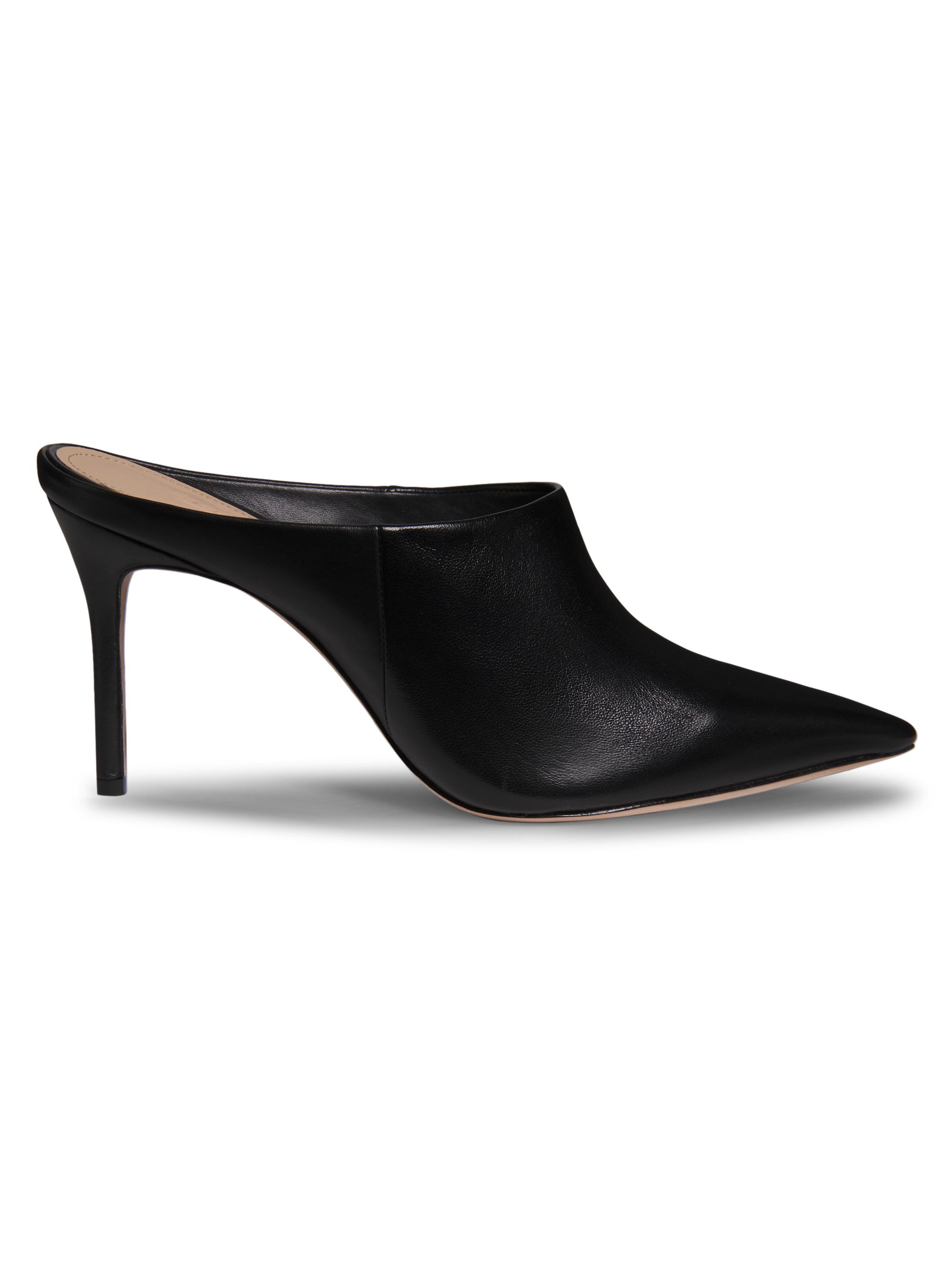 22élevé Women's Leather Stiletto Mules - Black