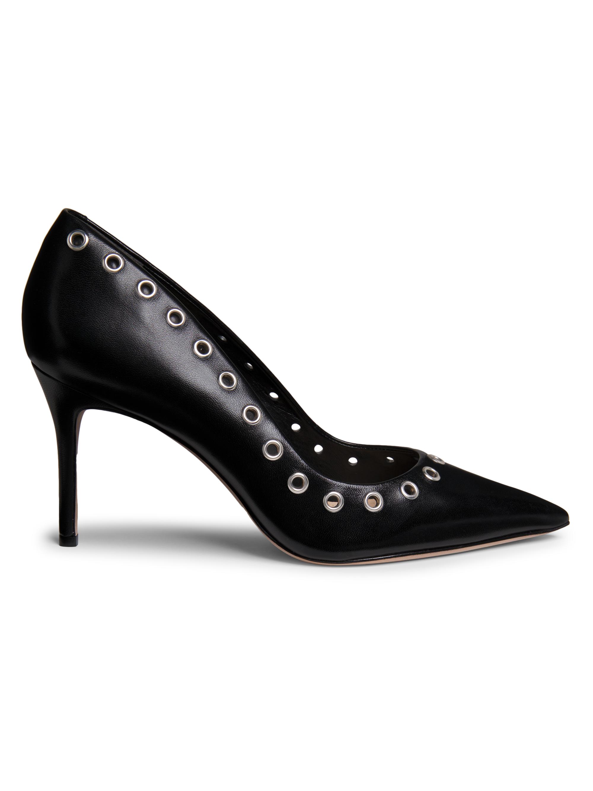 靴 ALM. STINGER LEATHER PUMPS STINGER LEATHER PUMPS （Black） -ALM