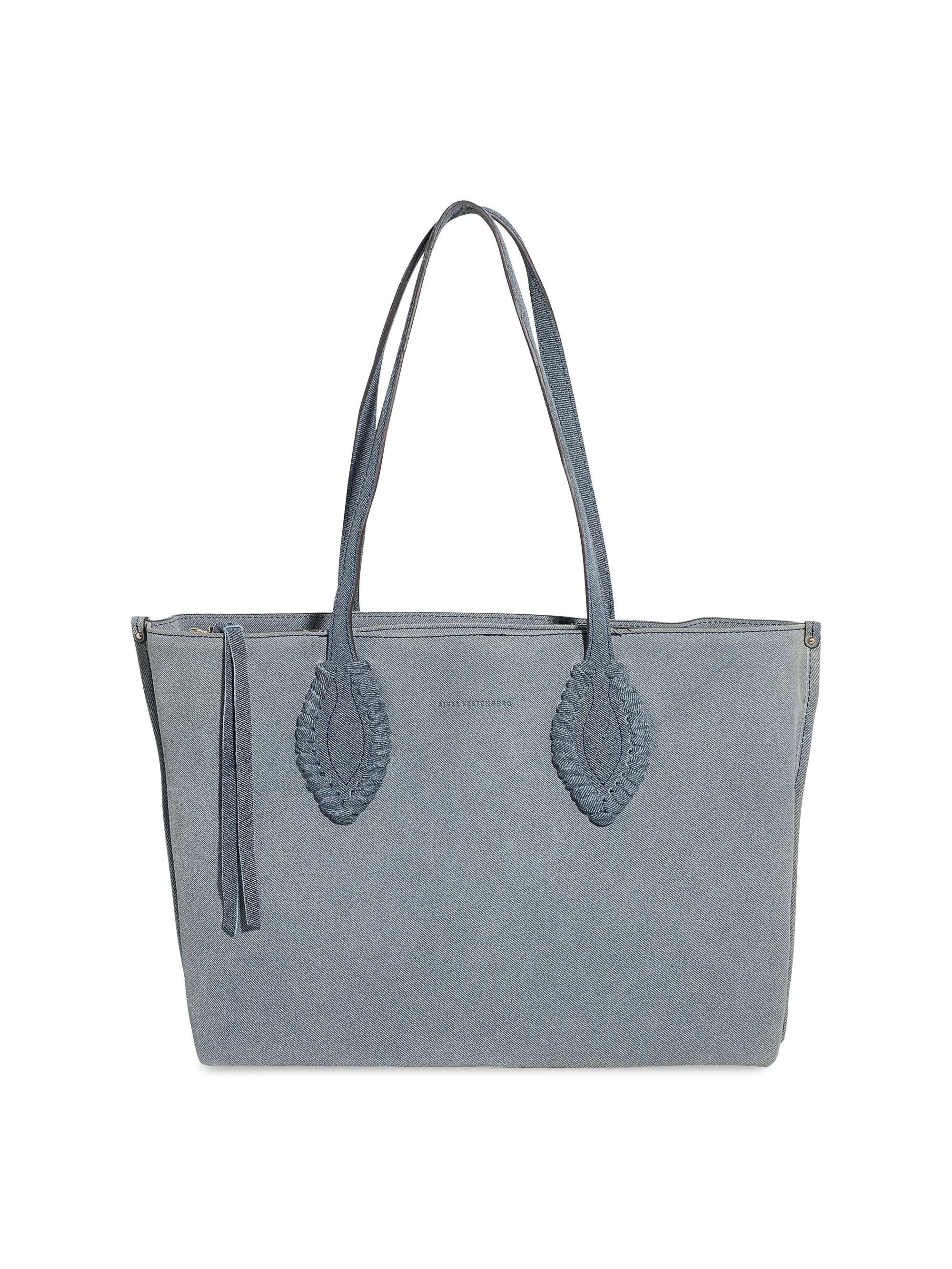 Aimee Kestenberg Women's Artisan Leather Tote - Denim Leather