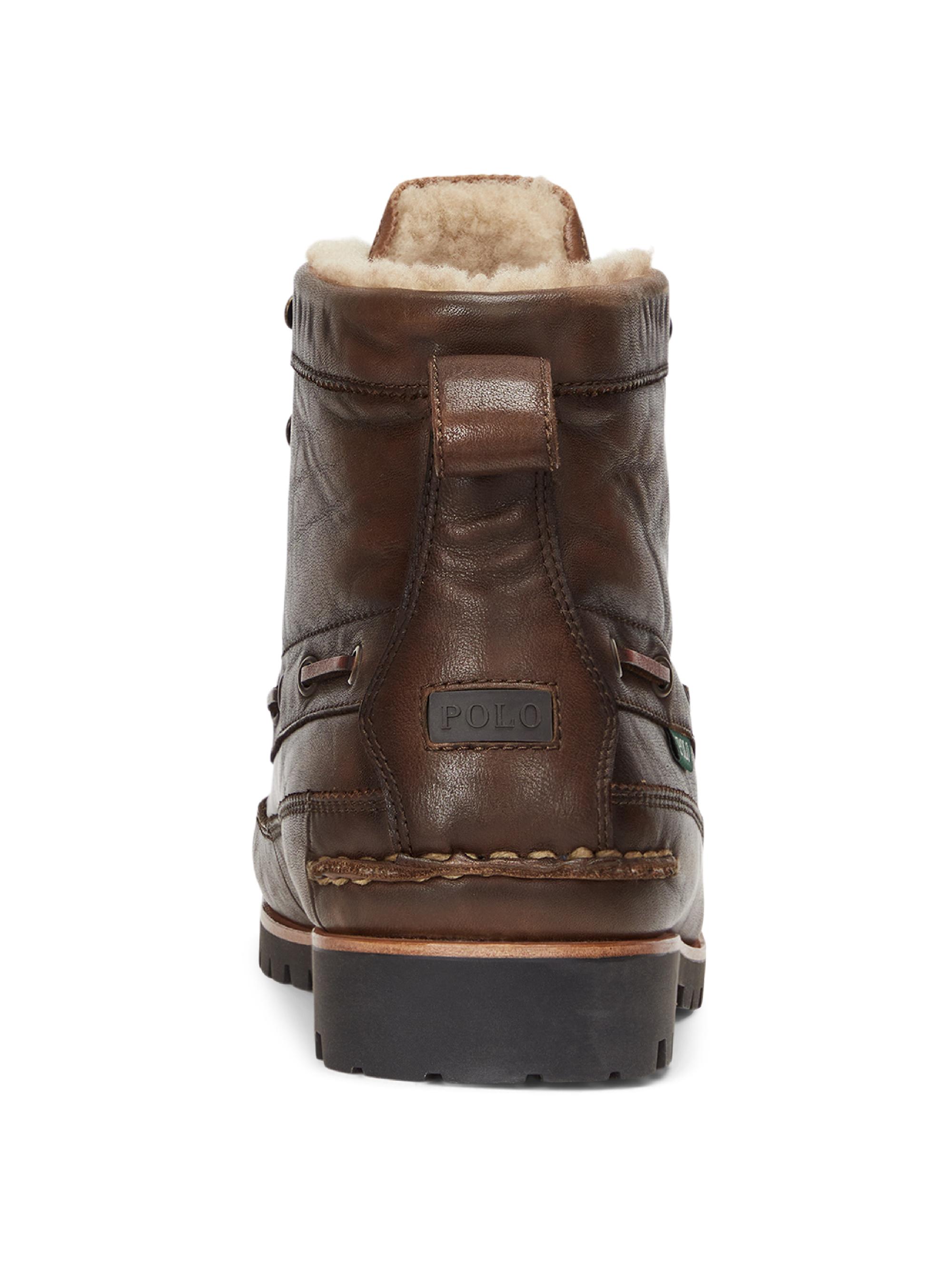 Polo Ralph Lauren Ranger Shearling-Lined Boots | Saks Fifth Avenue