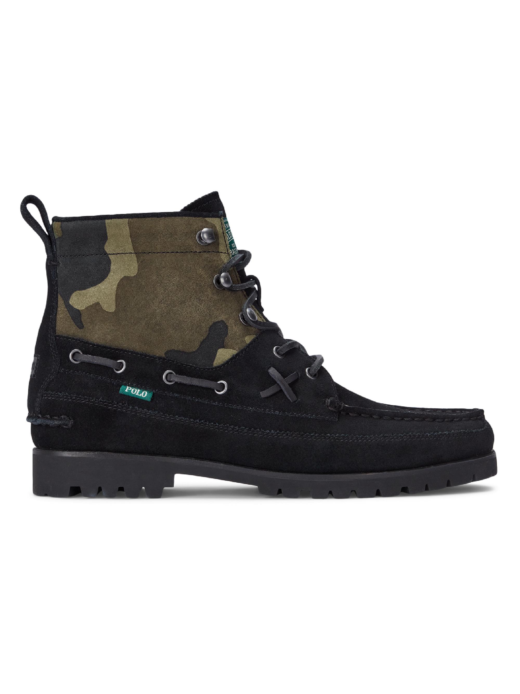 Polo Ralph Lauren Ranger Camouflage Suede Boots Saks Fifth