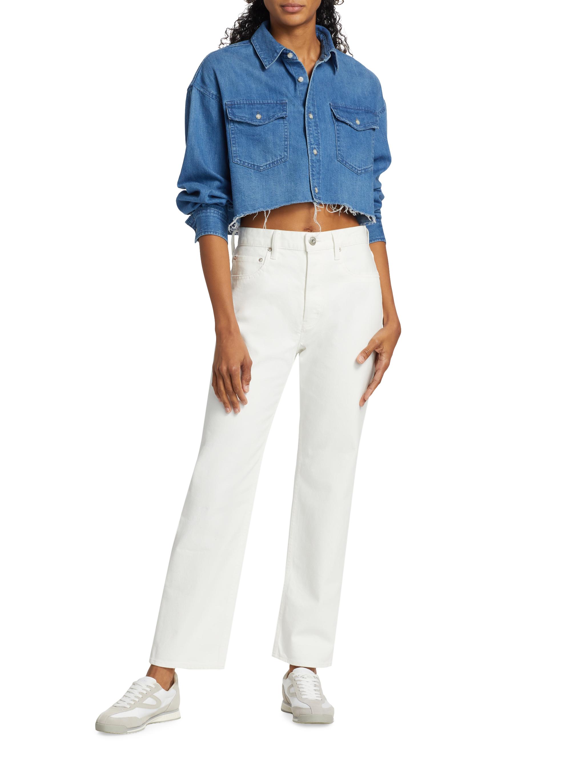 Shop Moussy Vintage Amherst Wide Straight-Leg Jeans | Saks Fifth 