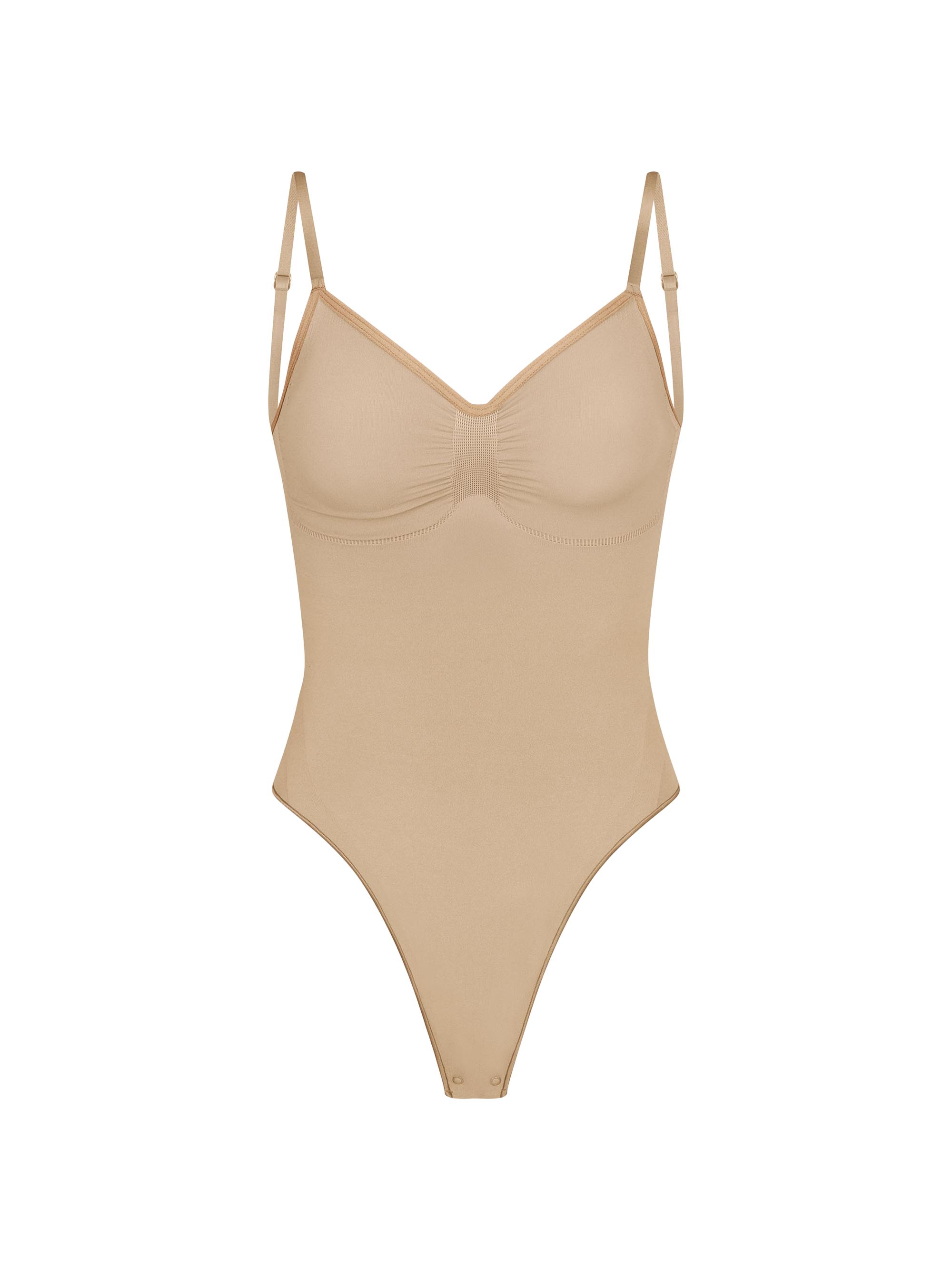 バレエ SKIMS THONG BODYSUIT SKIMS Seamless Sculpt Thong Bodysuit