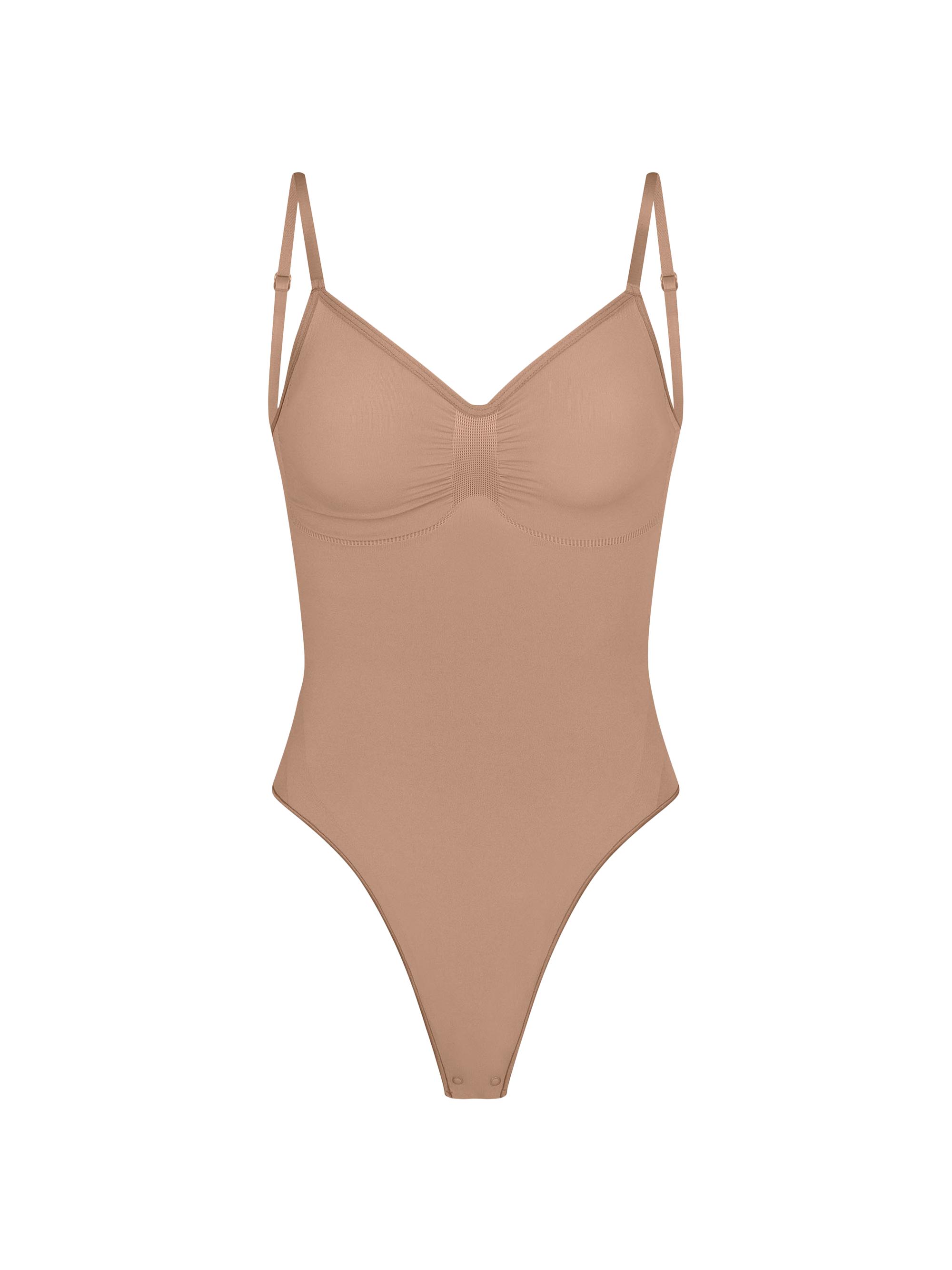 SKIMS Women's Smoothing Low-Back Bodysuit - Sienna