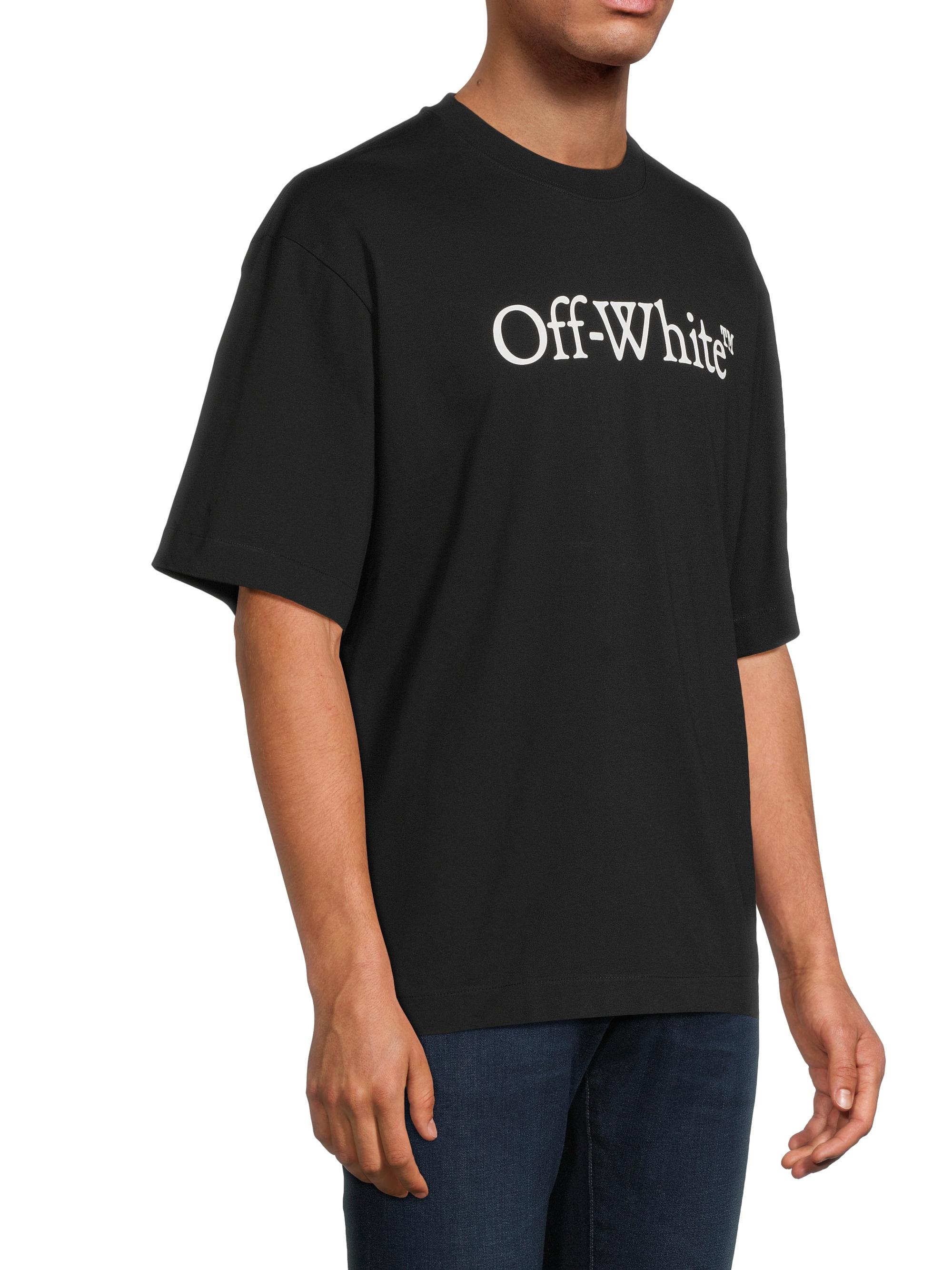 Off-White Big Bookish Skate T-Shirt | Saks Fifth Avenue