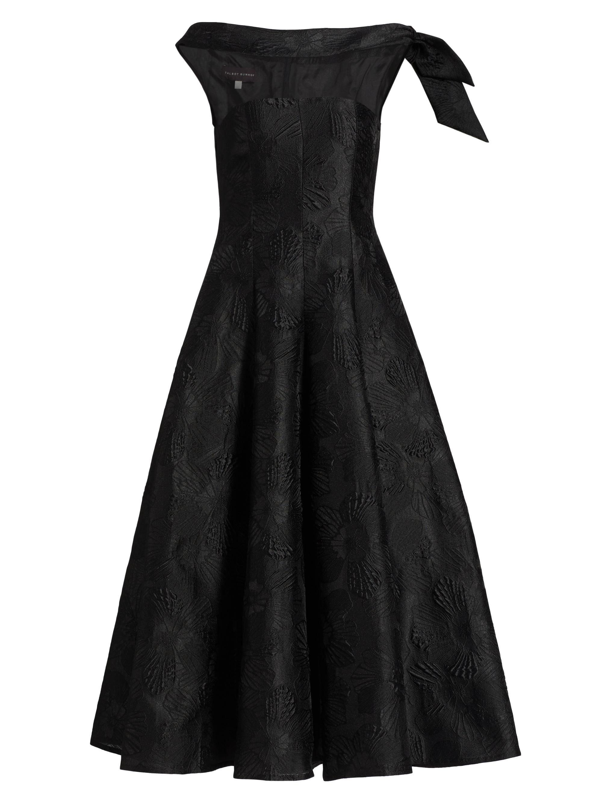 Talbot Runhof Anemone Jacquard Cocktail Dress | Saks Fifth Avenue