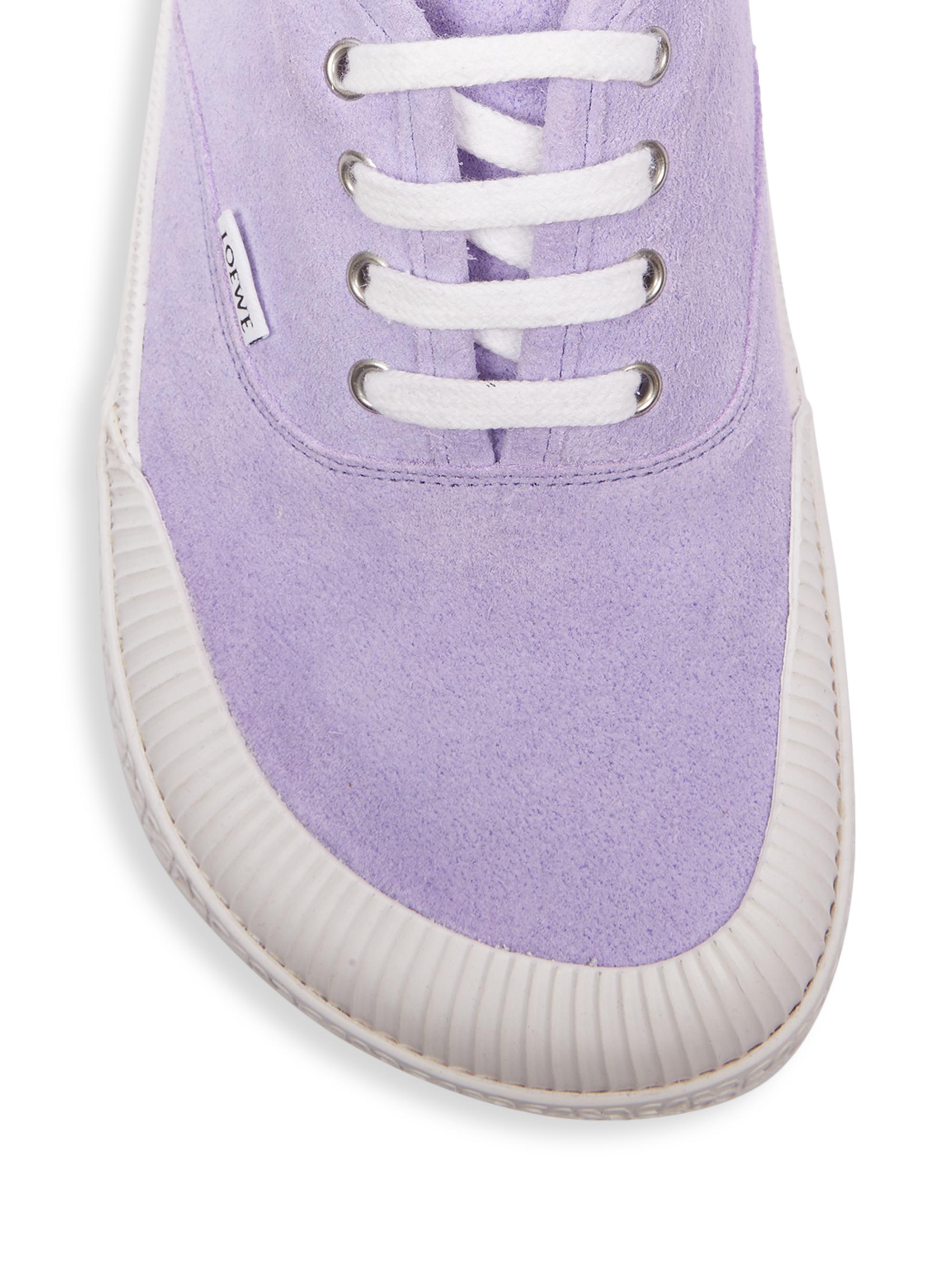 LOEWE LOEWE x Paula's Ibiza Terra Vulca Canvas Low-Top Sneakers