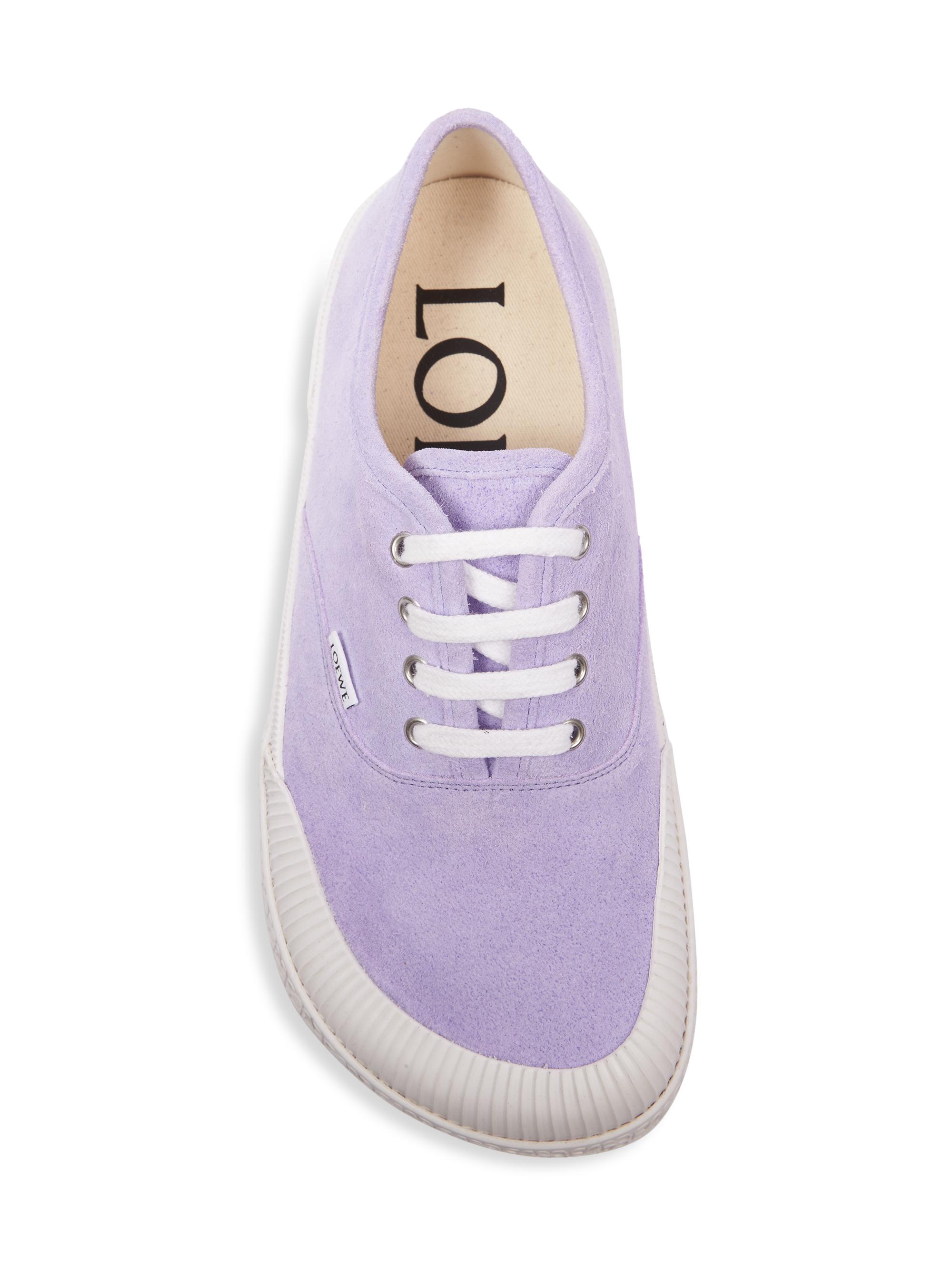 LOEWE LOEWE x Paula's Ibiza Terra Vulca Canvas Low-Top Sneakers