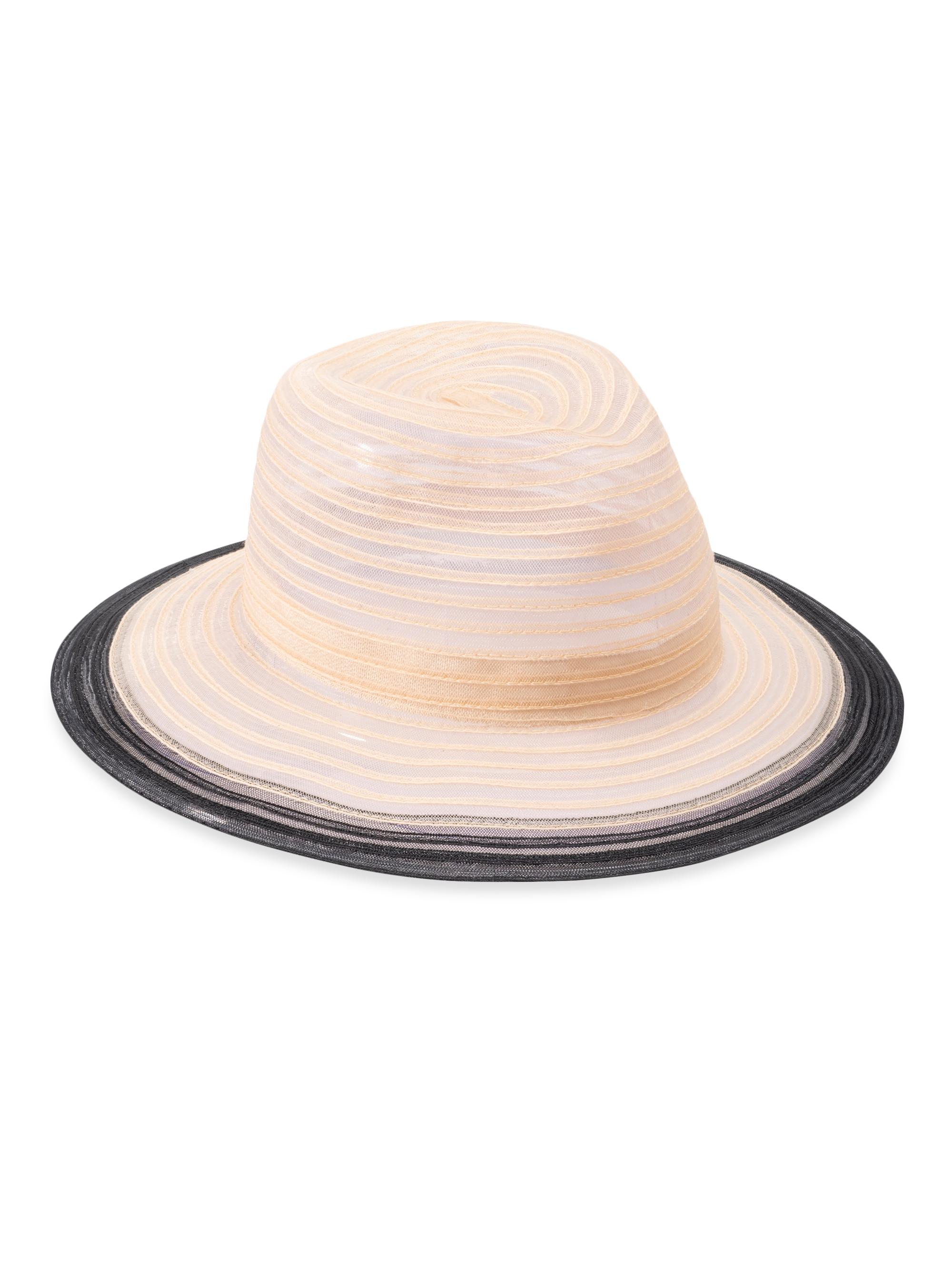 Eugenia Kim Women's Courtney Sheer Fedora - Beige Black