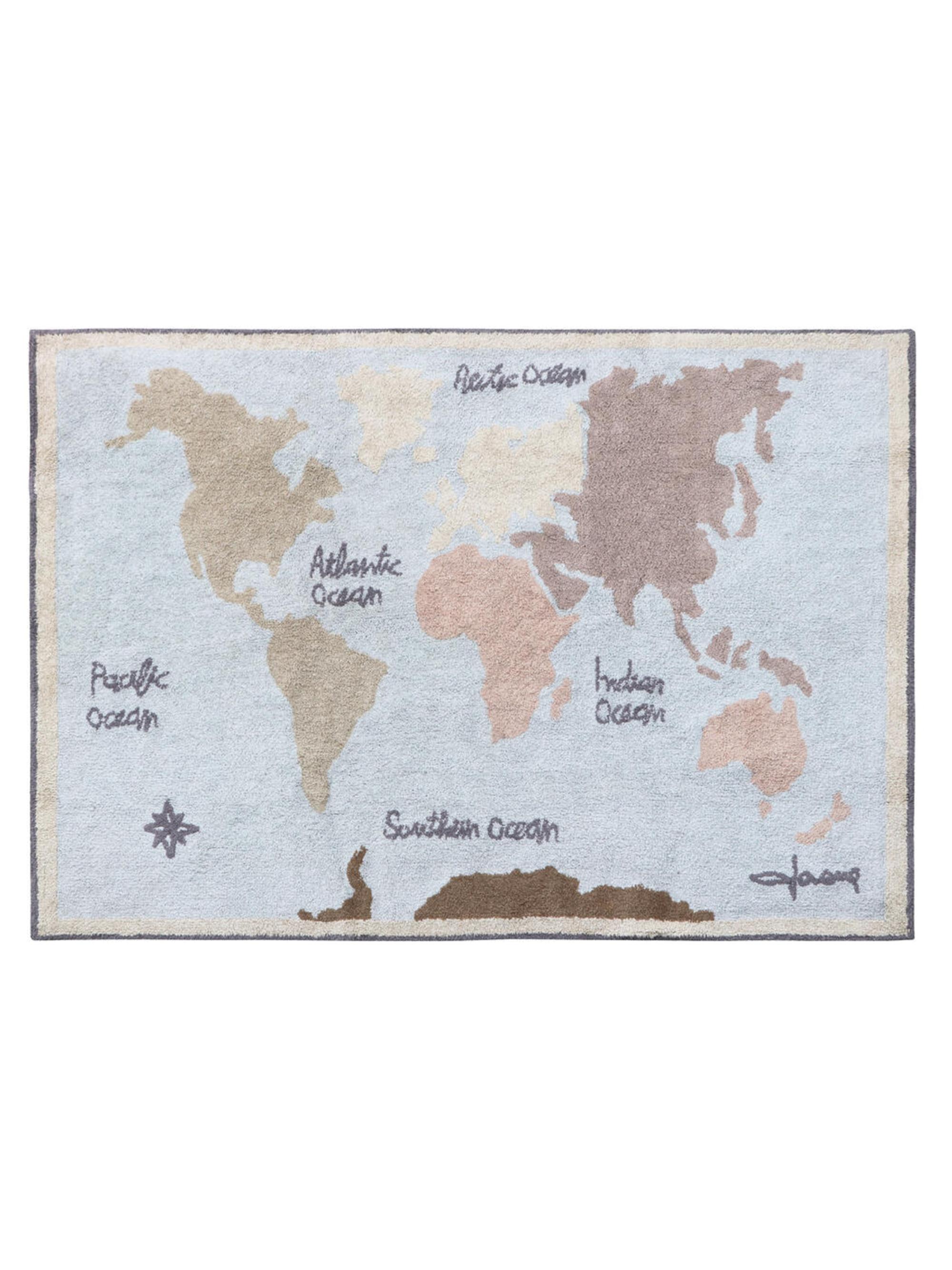 Lorena Canals RugCycled ABC Washable Rug