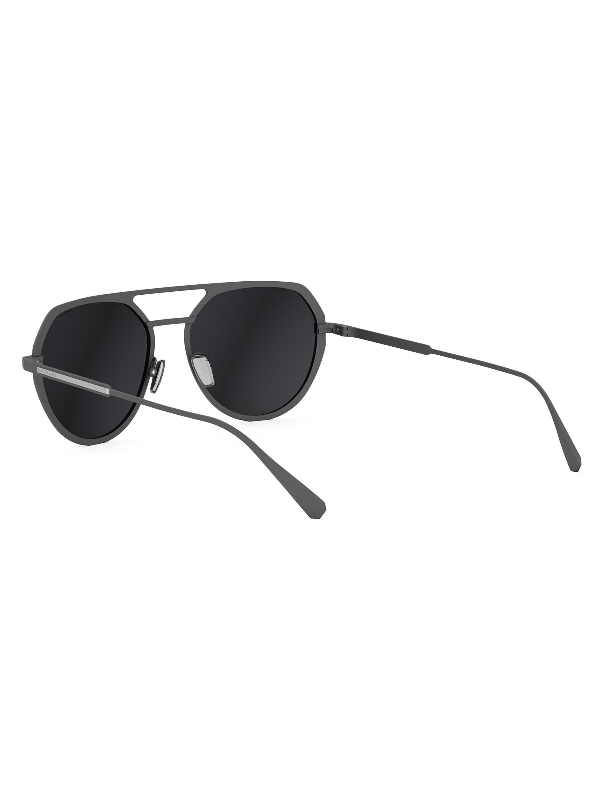 BVLGARI Octo 56MM Geometric Sunglasses | Saks Fifth Avenue