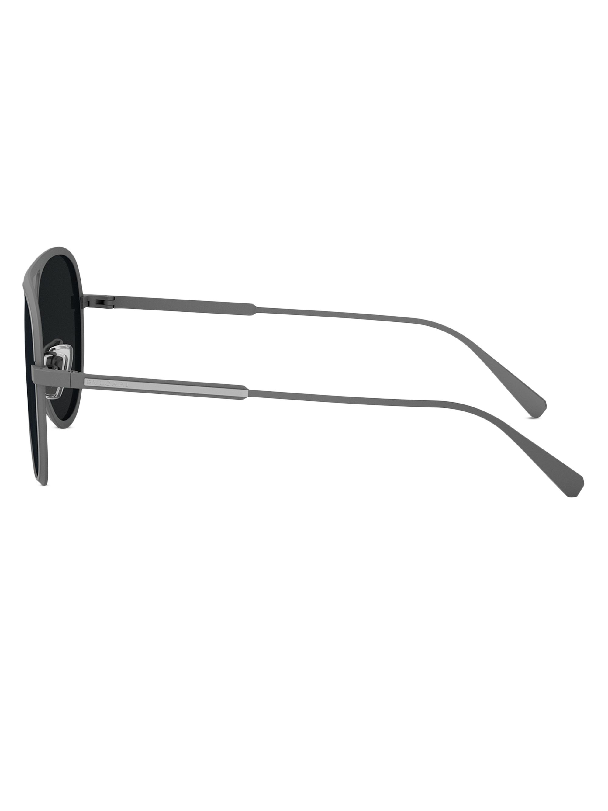 BVLGARI Octo 59MM Pilot Sunglasses | Saks Fifth Avenue