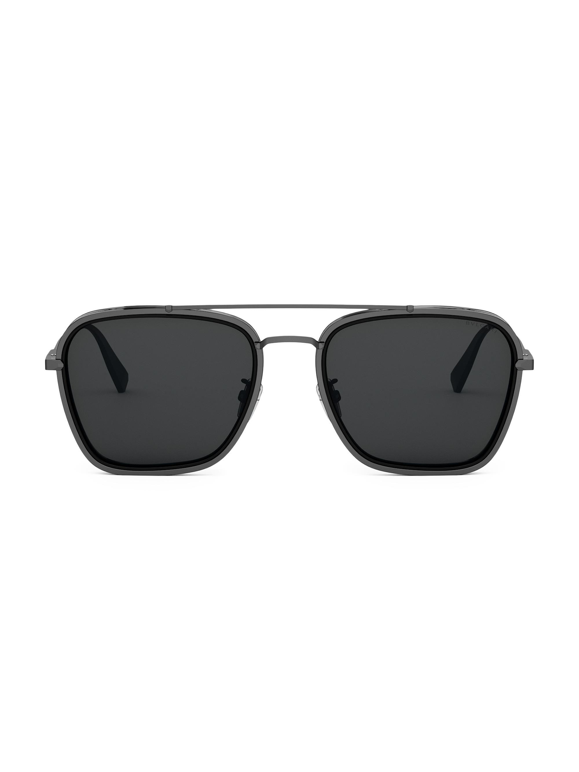 BVLGARI B.ZERO1 55MM Square Sunglasses | Saks Fifth Avenue