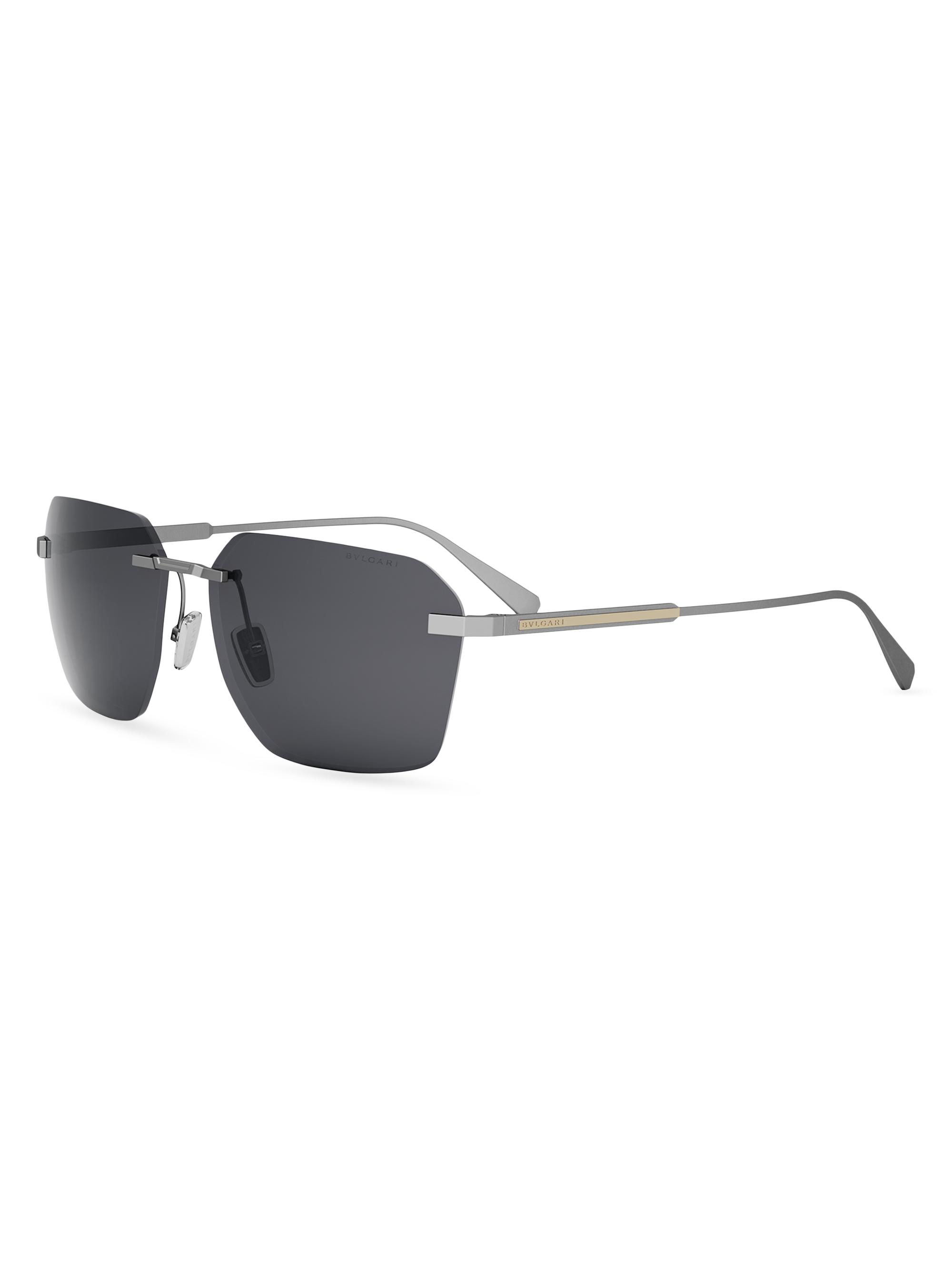 BVLGARI Octo 61MM Rectangular Sunglasses | Saks Fifth Avenue