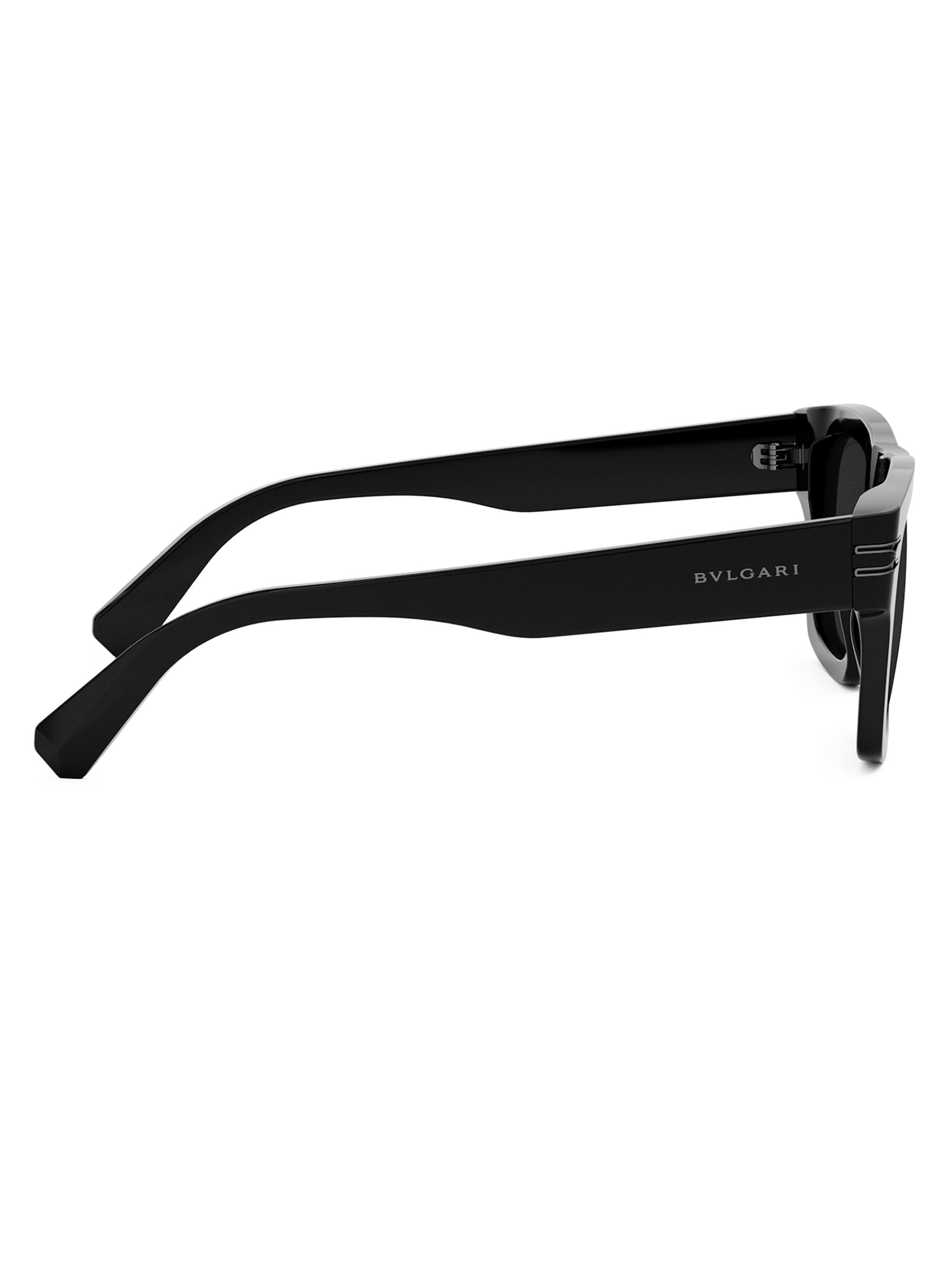 BVLGARI B.ZERO1 52MM Square Sunglasses | Saks Fifth Avenue