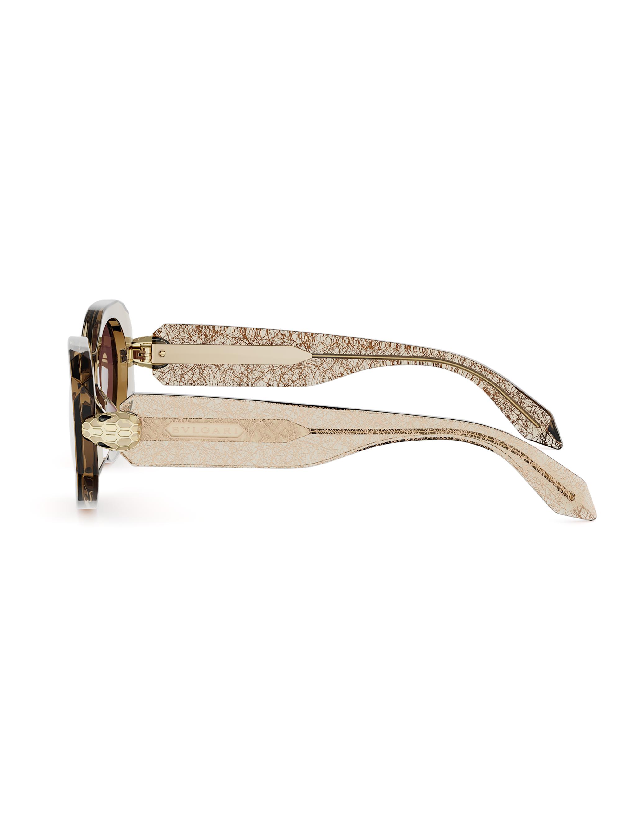 完備品✨BVLGARI sunglasses line stone BVLGARI Serpenti 52MM Oval Sunglasses | Saks Fifth Avenue