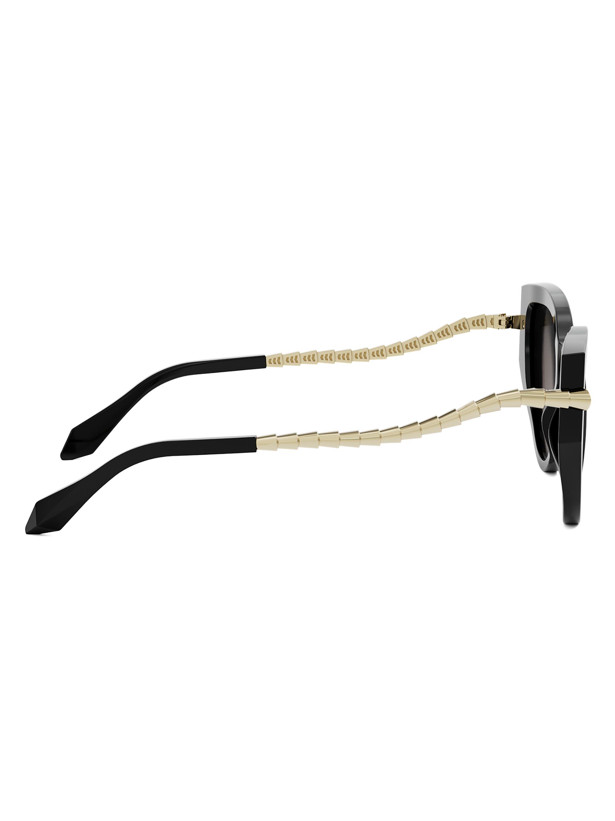 BVLGARI Serpenti 56MM Cat-Eye Sunglasses | Saks Fifth Avenue