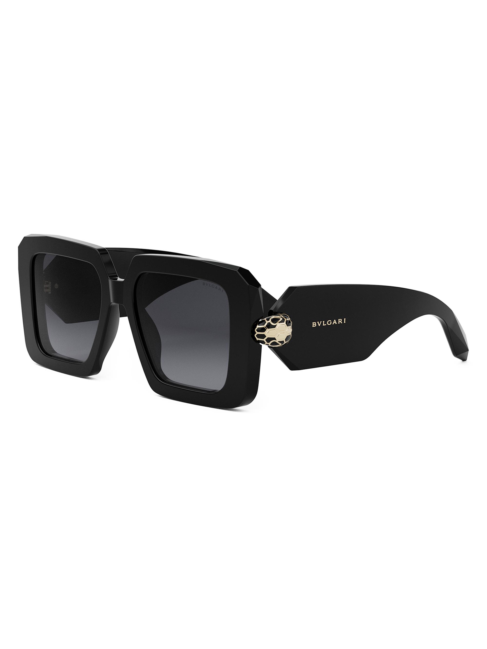 BVLGARI Serpenti 52MM Square Sunglasses | Saks Fifth Avenue