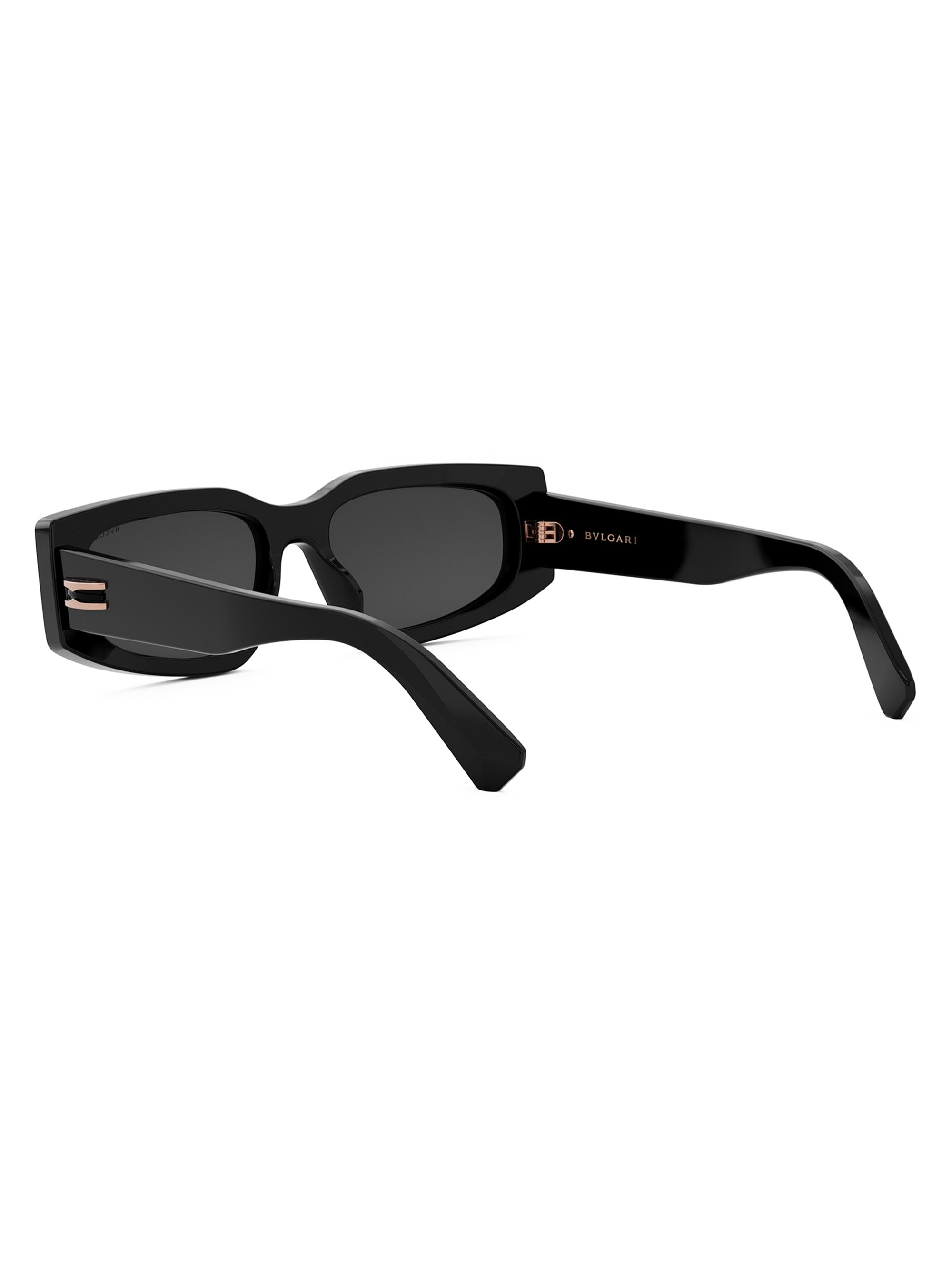 Shop BVLGARI B.ZERO1 54MM Rectangular Sunglasses | Saks Fifth Avenue