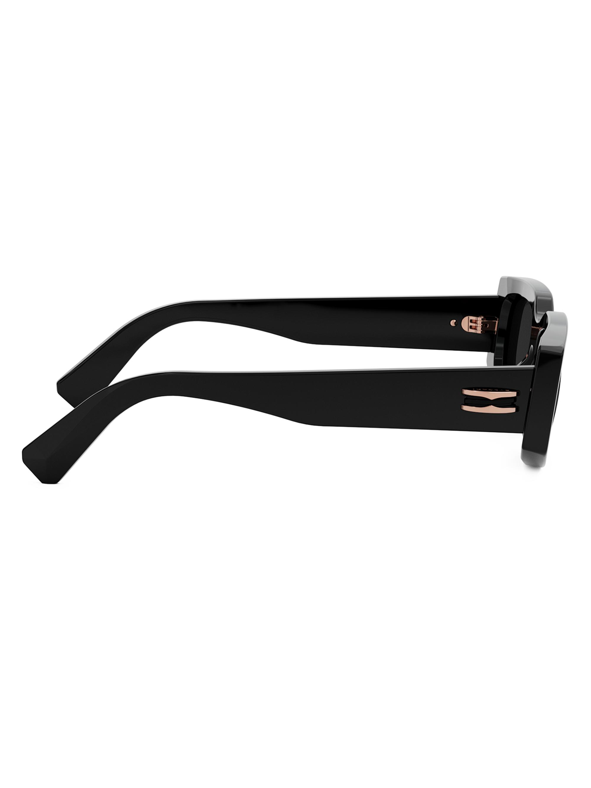 BVLGARI B.ZERO1 54MM Rectangular Sunglasses | Saks Fifth Avenue