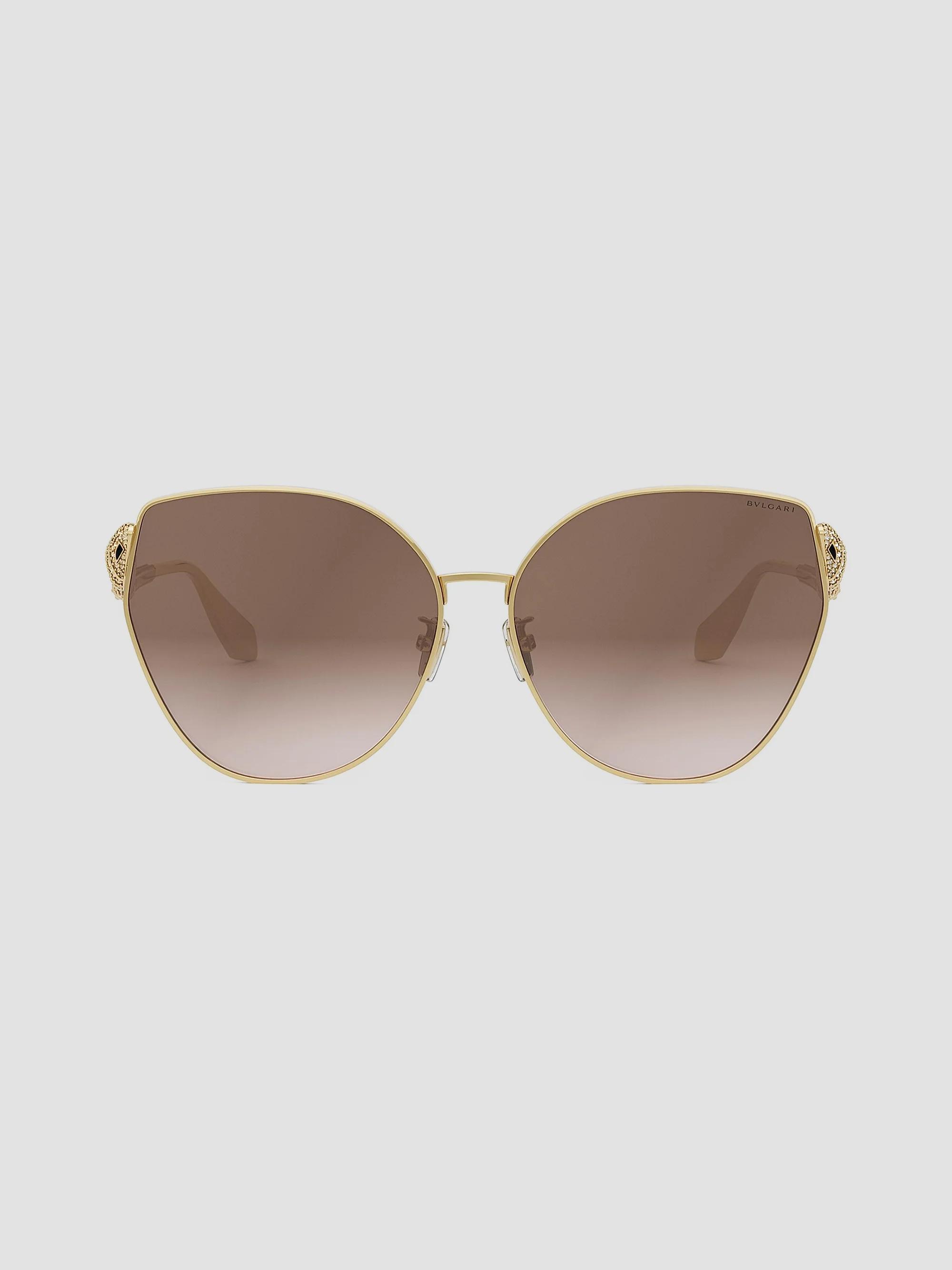 New Women\'s Bvlgari Rose Gold Butterfly Sunglasses New Women main image 3