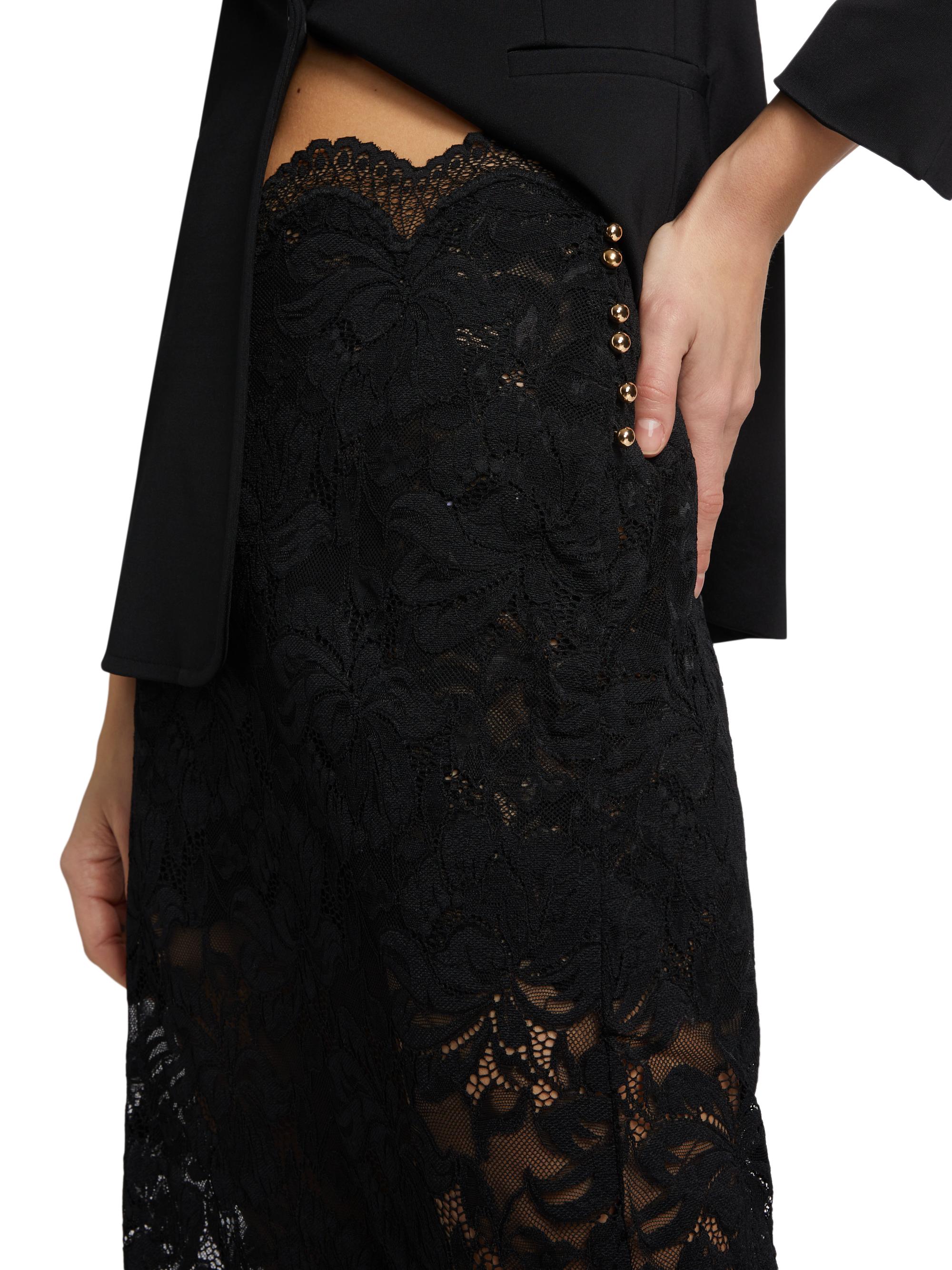 Rabanne Lace Maxi Skirt | Saks Fifth Avenue