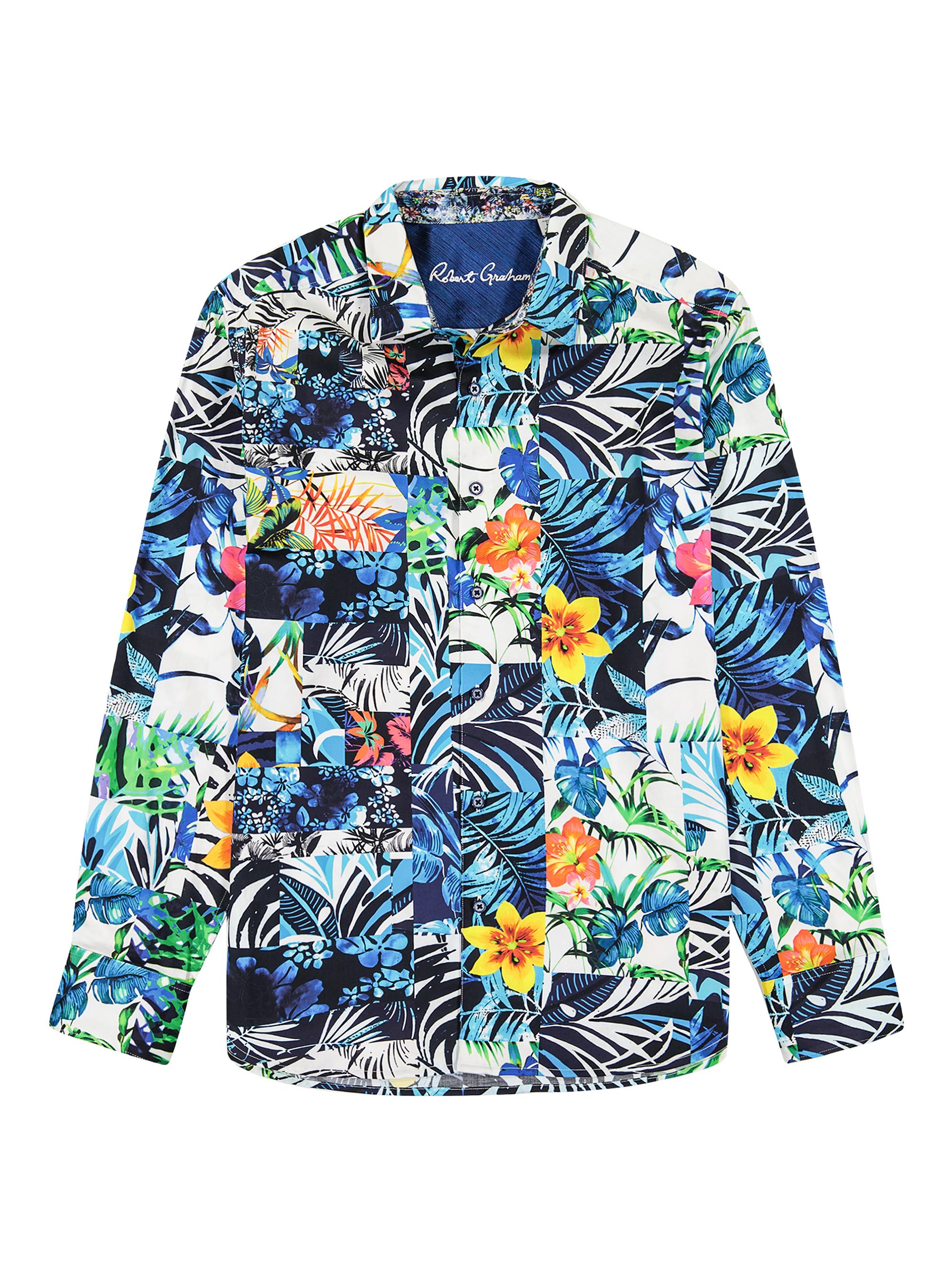 Robert Graham Men's Tahiti Printed Woven Shirt