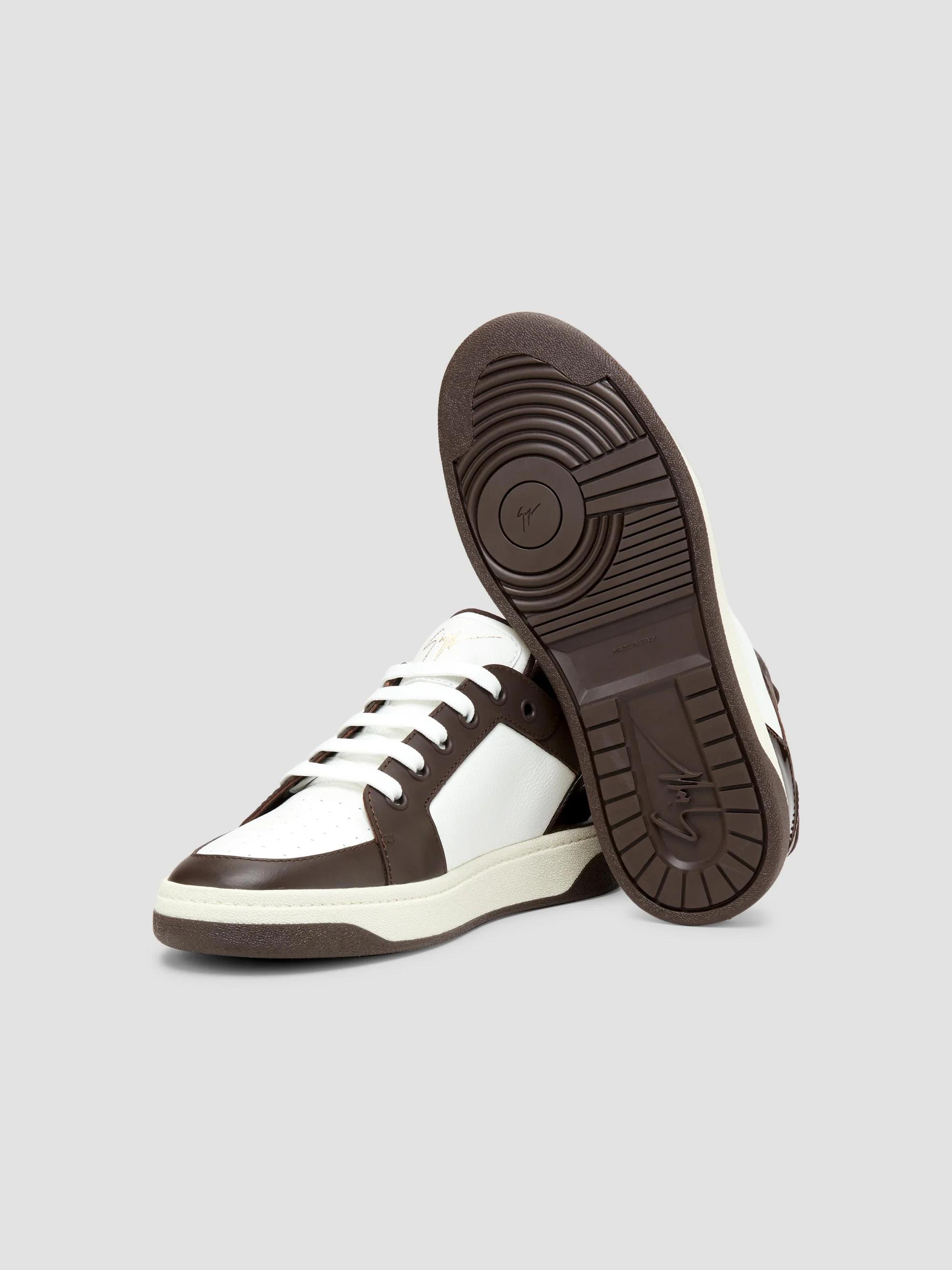 Giuseppe Zanotti Colorblocked Leather Low-Top Sneakers | Saks