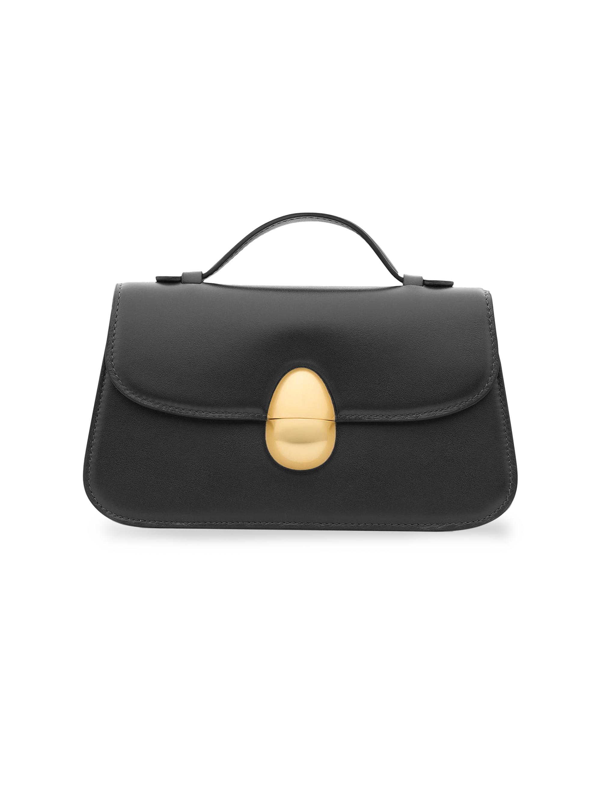 Cult Gaia Kazia Leather Top Handle Bag | Saks Fifth Avenue