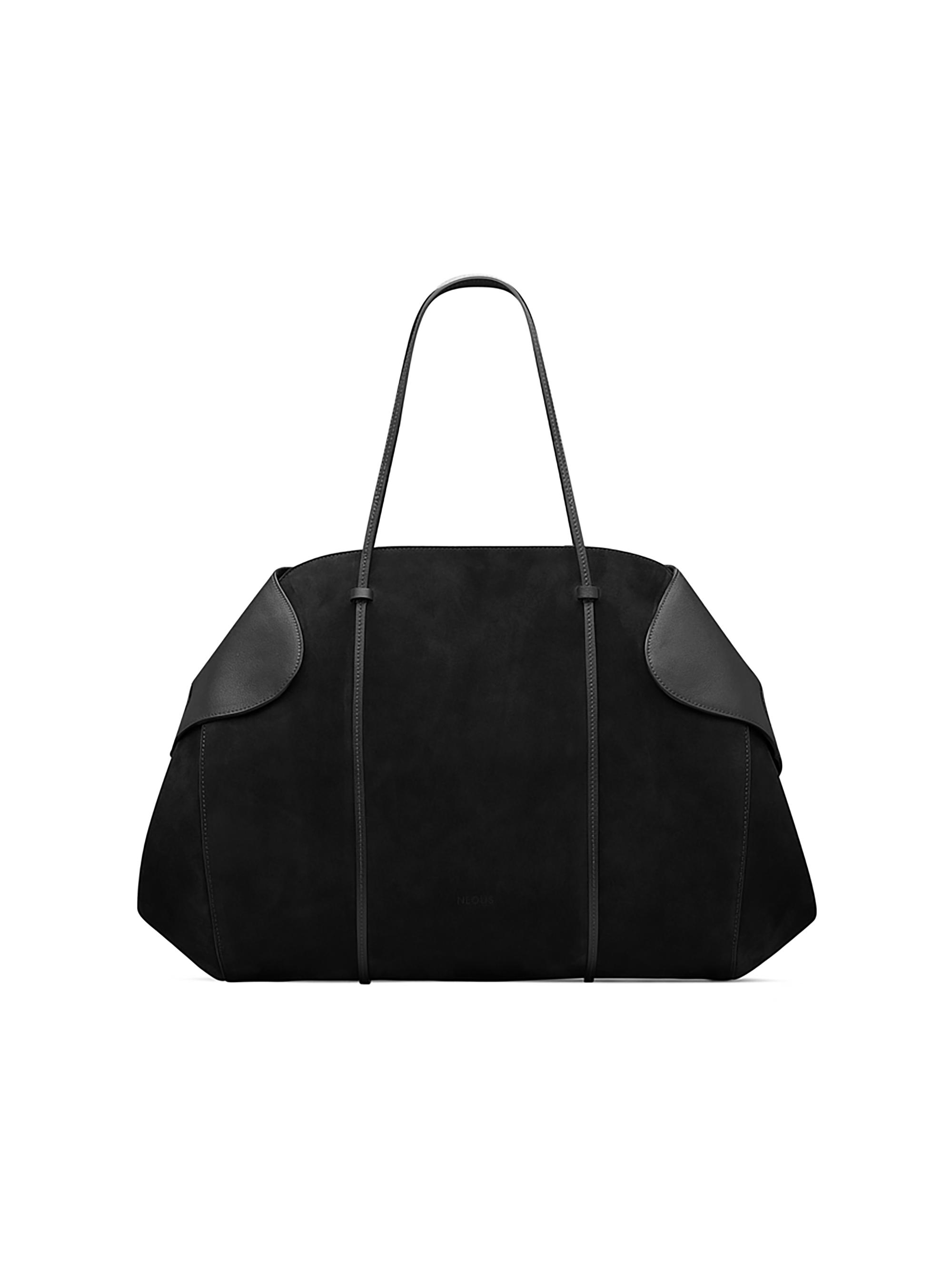 Neous Women's Berenices Leather & Suede Shoulder Bag - Black