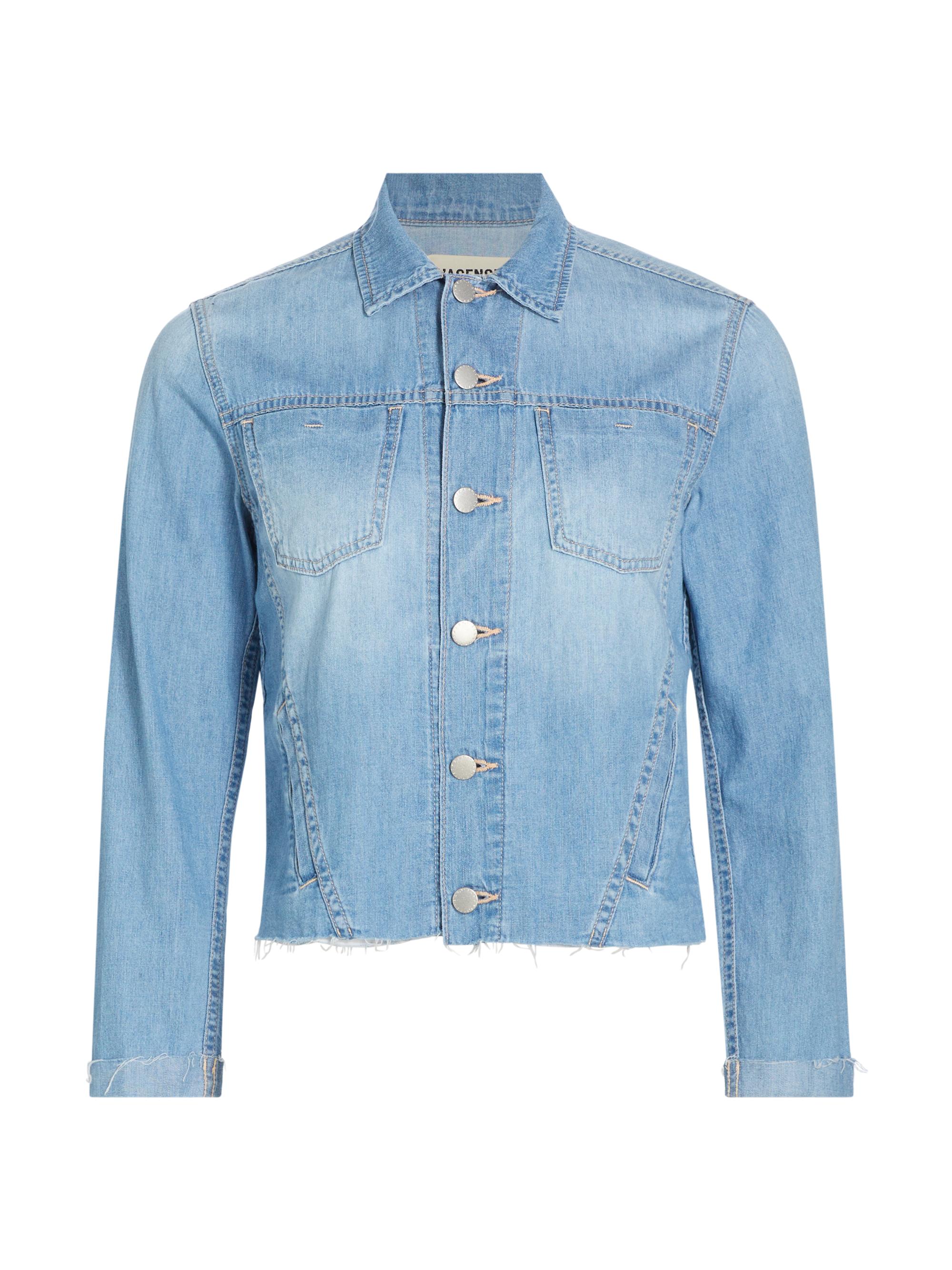 L'AGENCE Women's Janelle Denim Shirt Jacket - Stokes