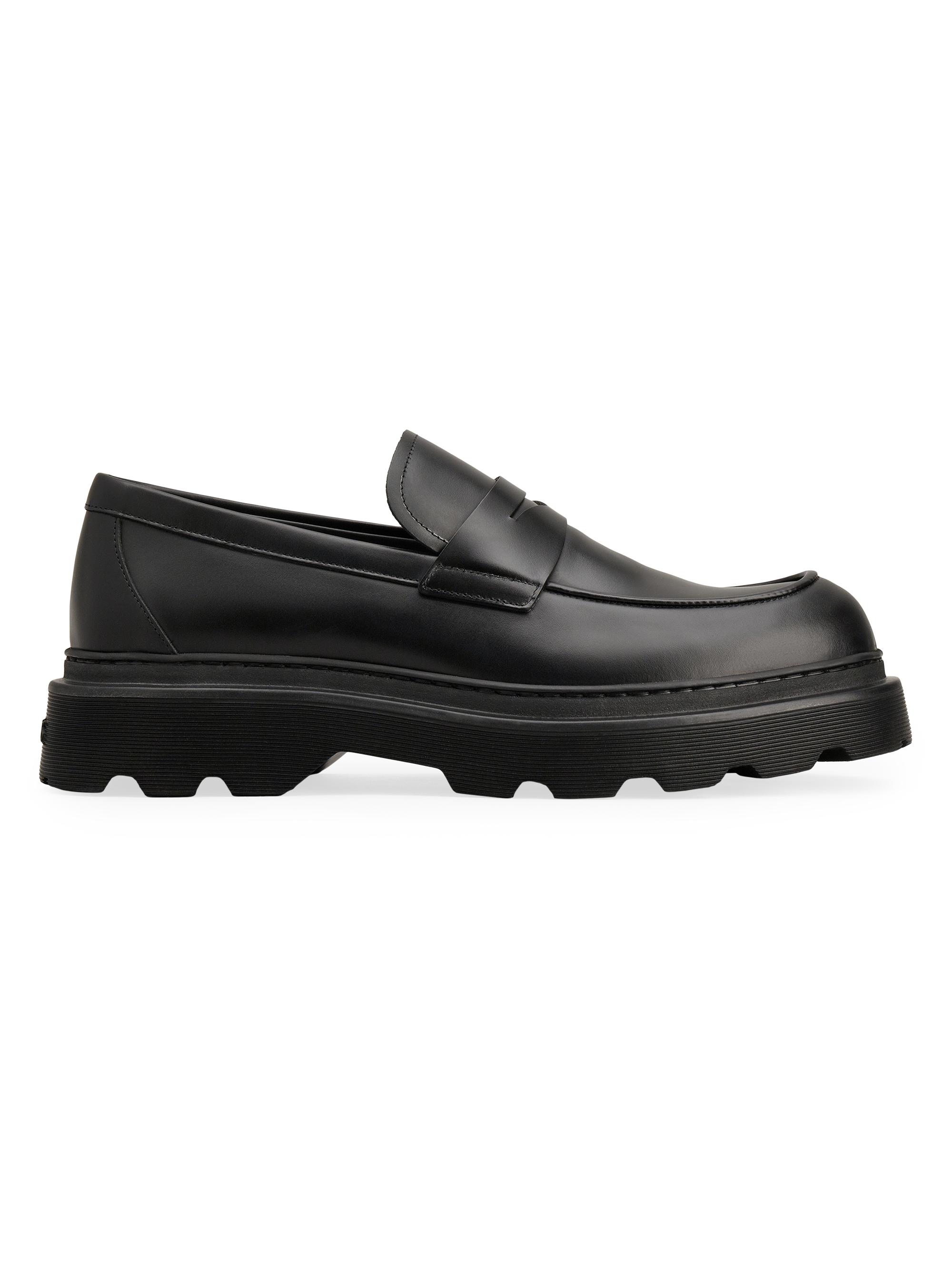 Tod's Men's Carrarmato Leather Penny Loafers - Nero