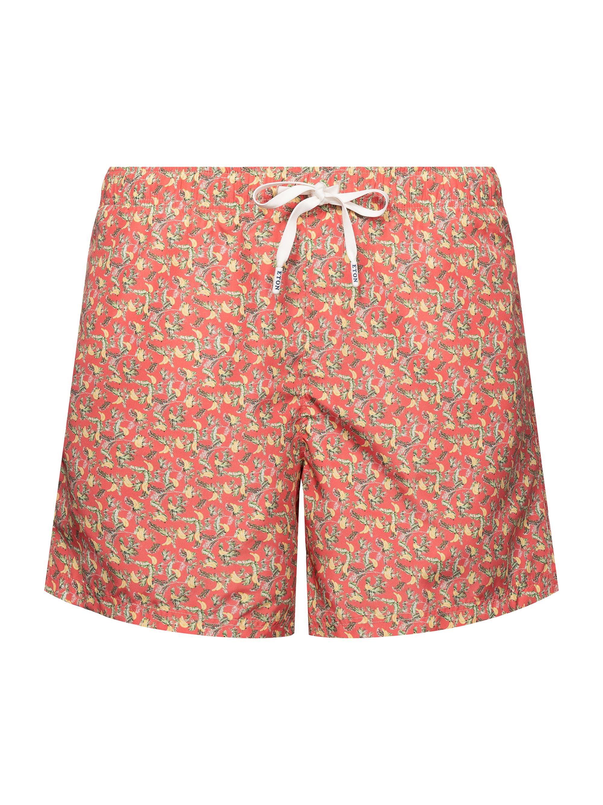 Eton Men's Banana Drawstring Swim Shorts - Red