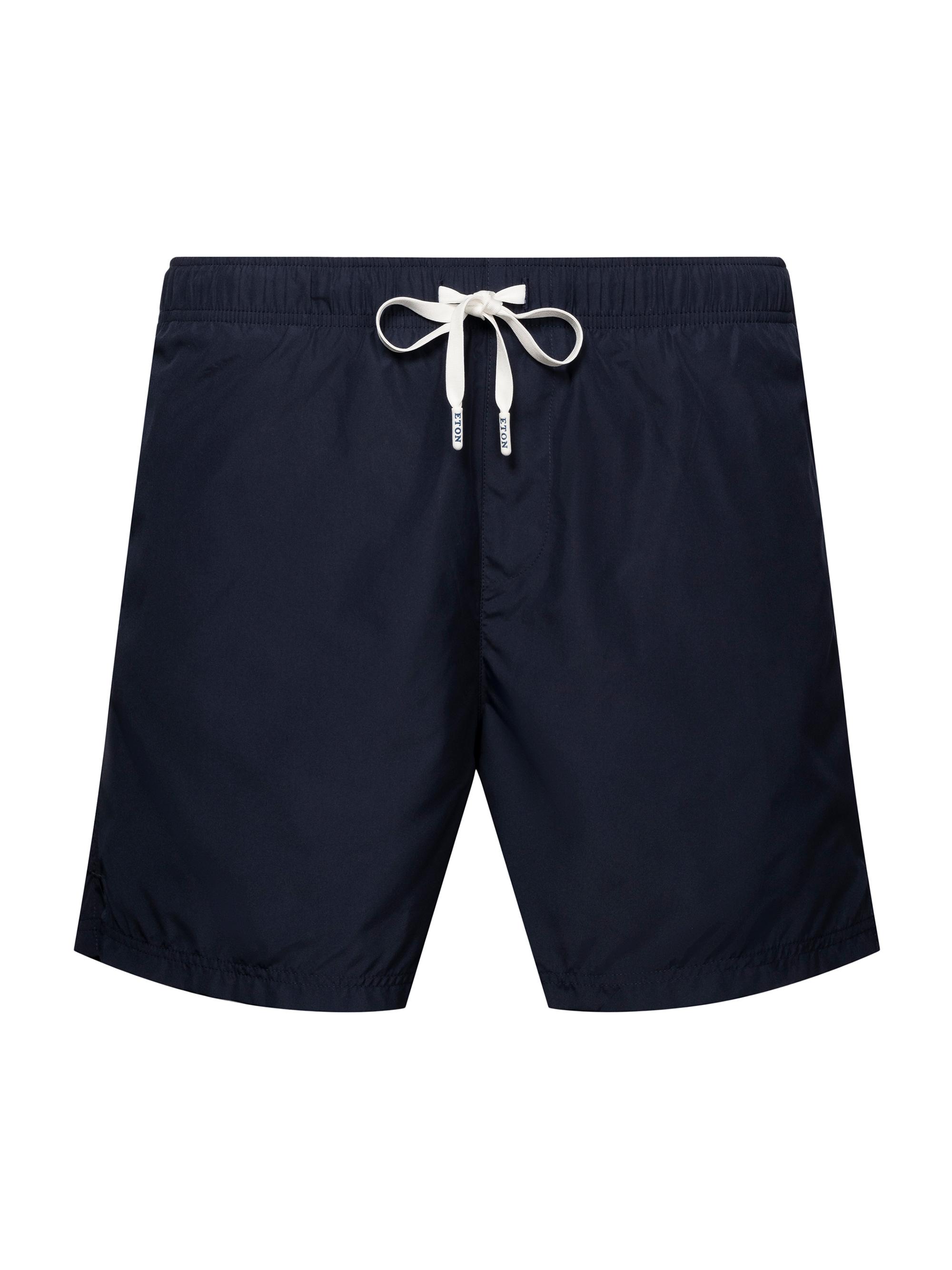 Eton Men's Drawstring Swim Shorts - Dark Blue