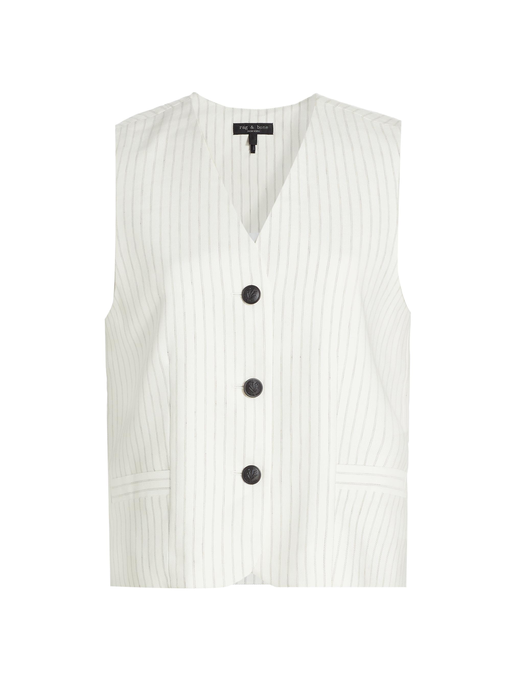 CHESAPEAKE’S コットンリネンSaint Michel Vest 1901-FV24-3.jpg