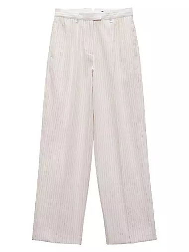 Newman Stripe Linen Pants