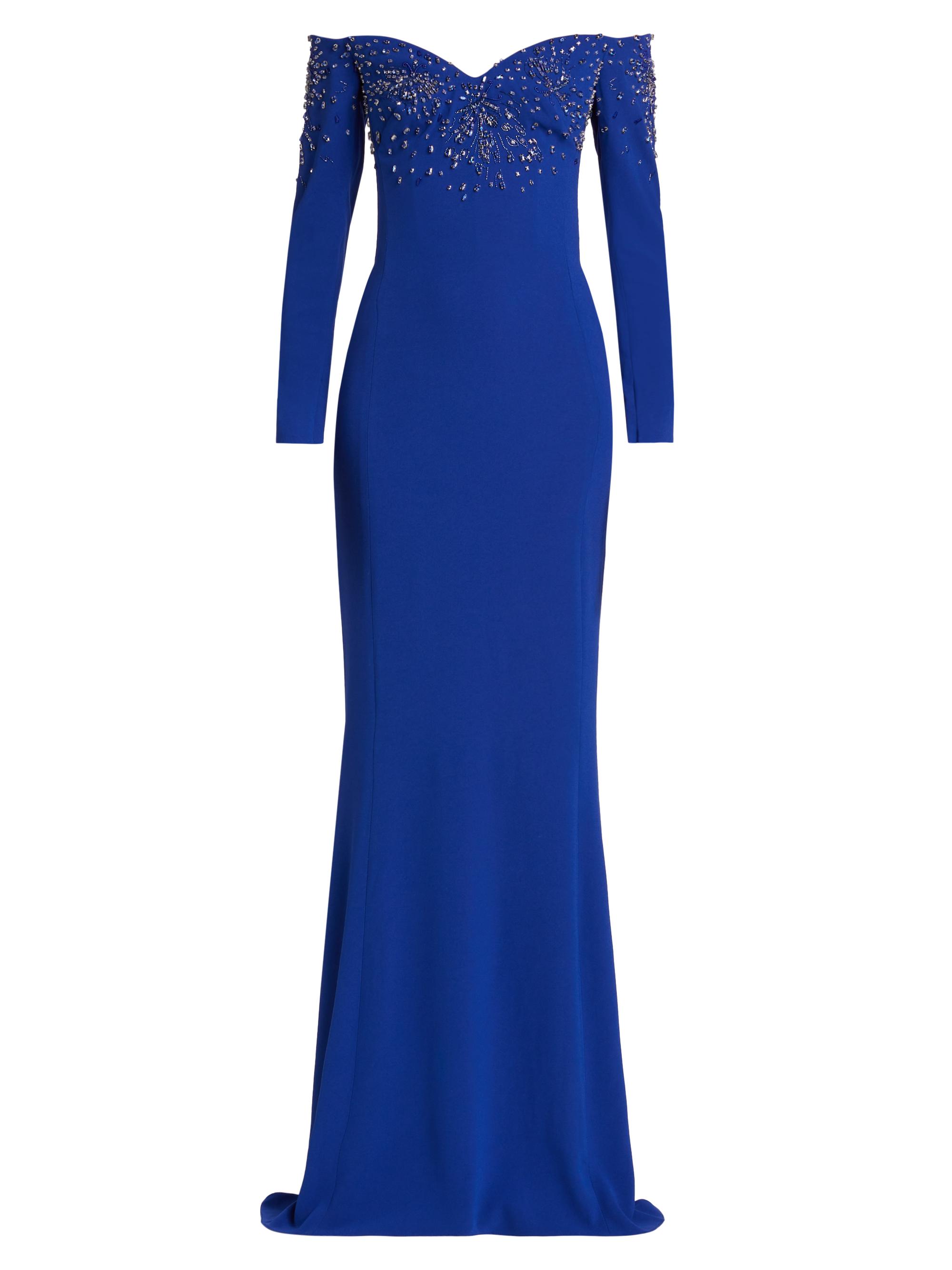 Zuhair Murad Women's Embellished Off-the-Shoulder Mermaid Gown - Surf The Web