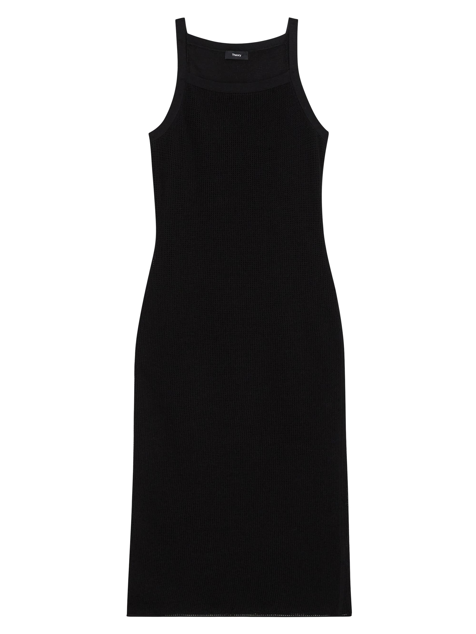 Theory Sleeveless Pointelle Knit Midi-Dress | Saks Fifth Avenue