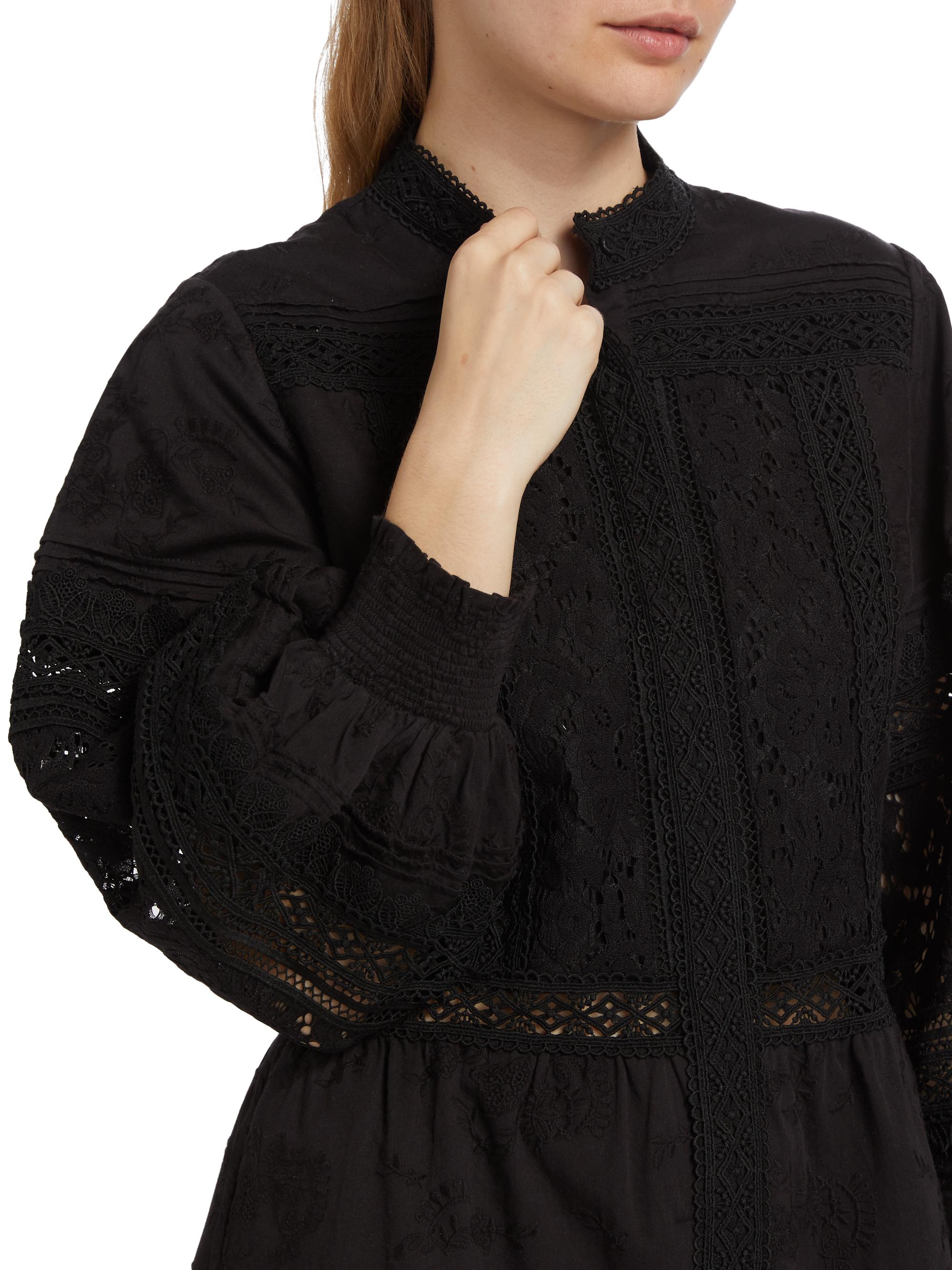 cap sleeve mini dress black Cap Sleeve Wrap Mini Dress for Tall Women in Black M / Tall / Black