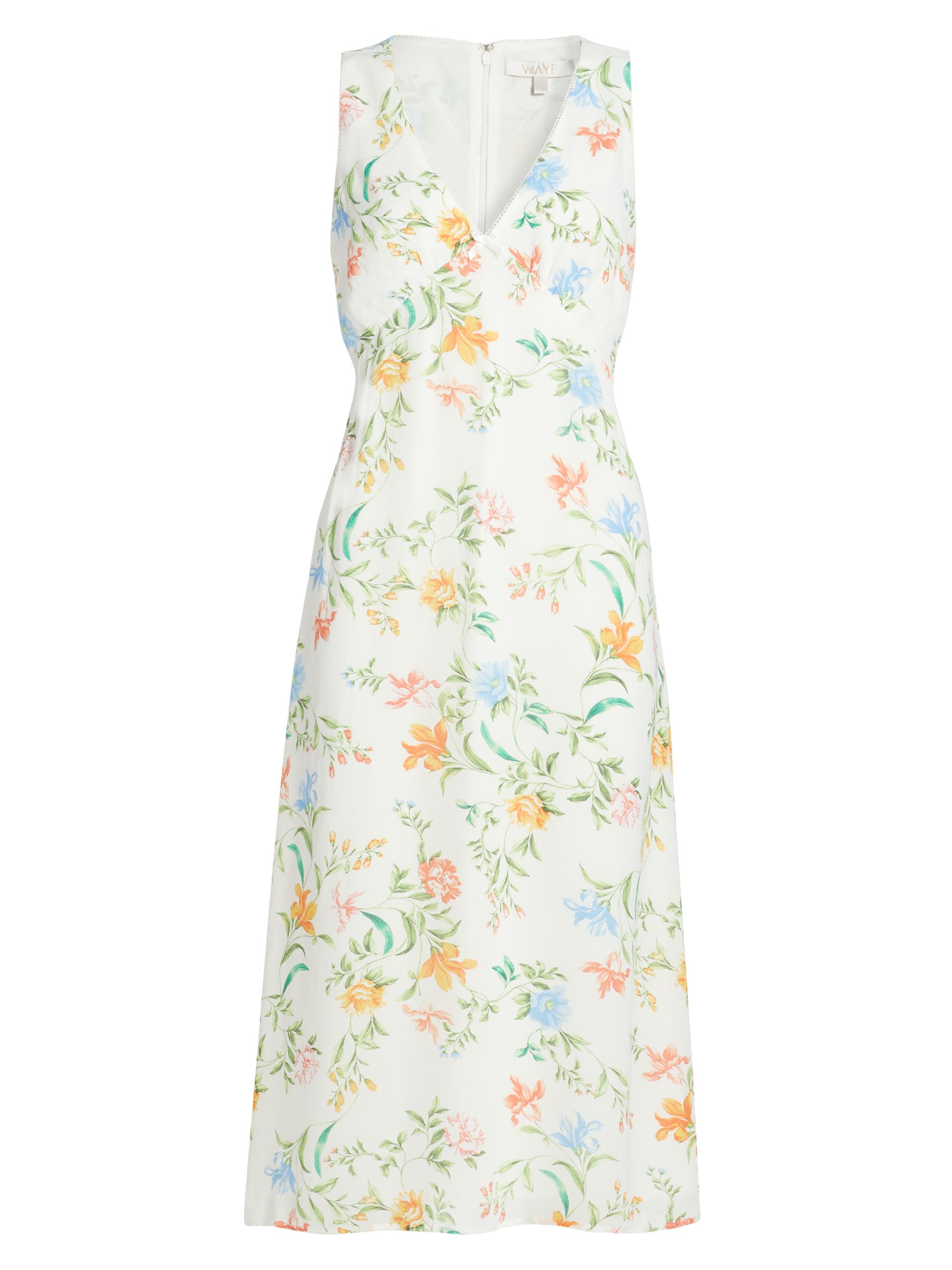 Wayf Women's Dahlia Floral Midi-Dress - Vintage Floral