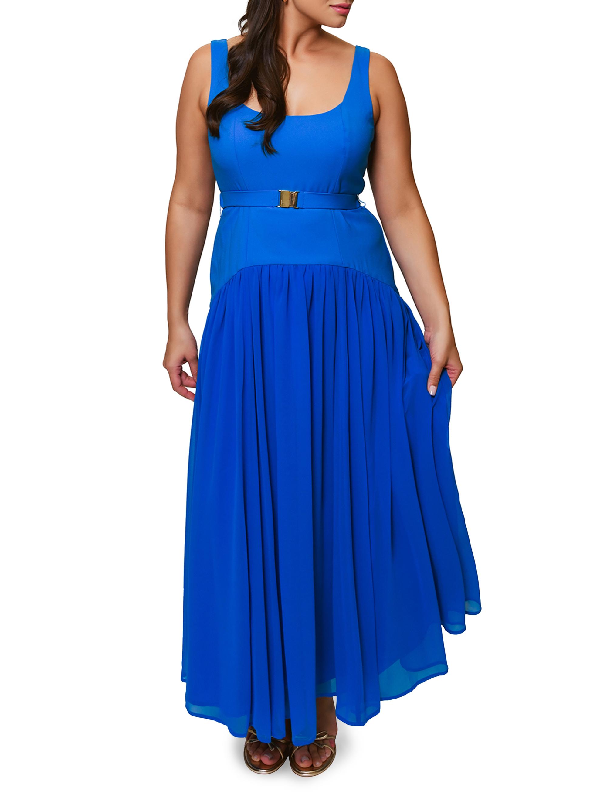 knee length dresses for ladies Hutch Soleil Dress 0 / Pomegranate Spaced Polka Dot main image 0